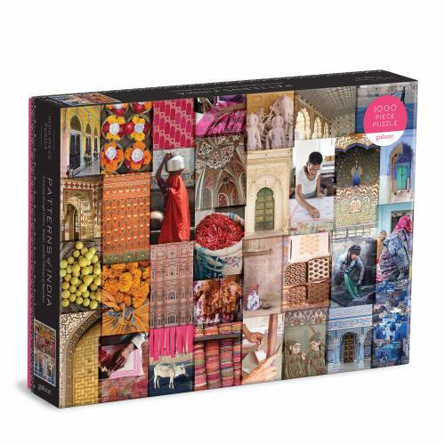 Patterns of India Puzzle : A Journey Through Colors, Textiles and the Vibranc…