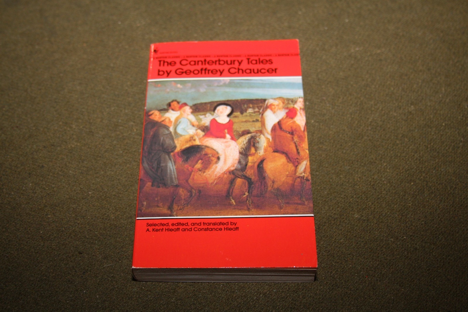 The Canterbury Tales by Geoffrey Chaucer 1981 PB 36th Print Bantam Classic