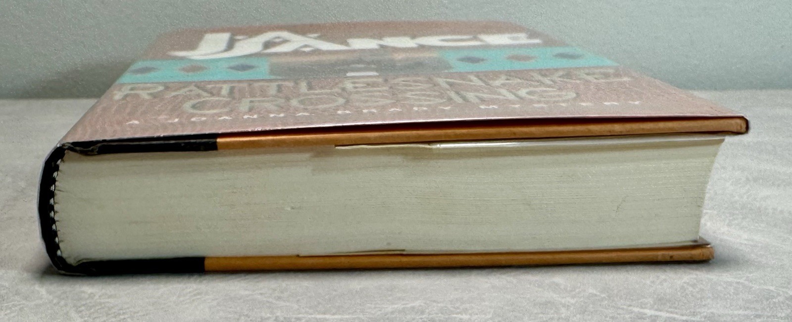 JA Jance Signed Rattlesnake Crossing 1st Edition HC DJ Joanna Brady Mystery