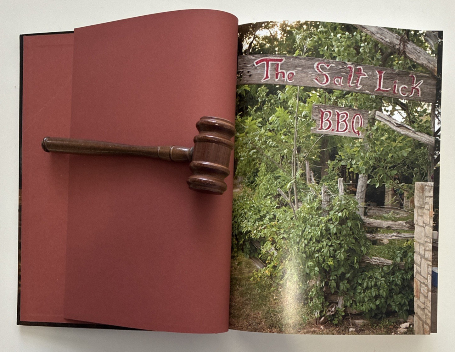 Signed Salt Lick Cookbook Land Family Love Scott Roberts 1st Ed 2012 Hardcover