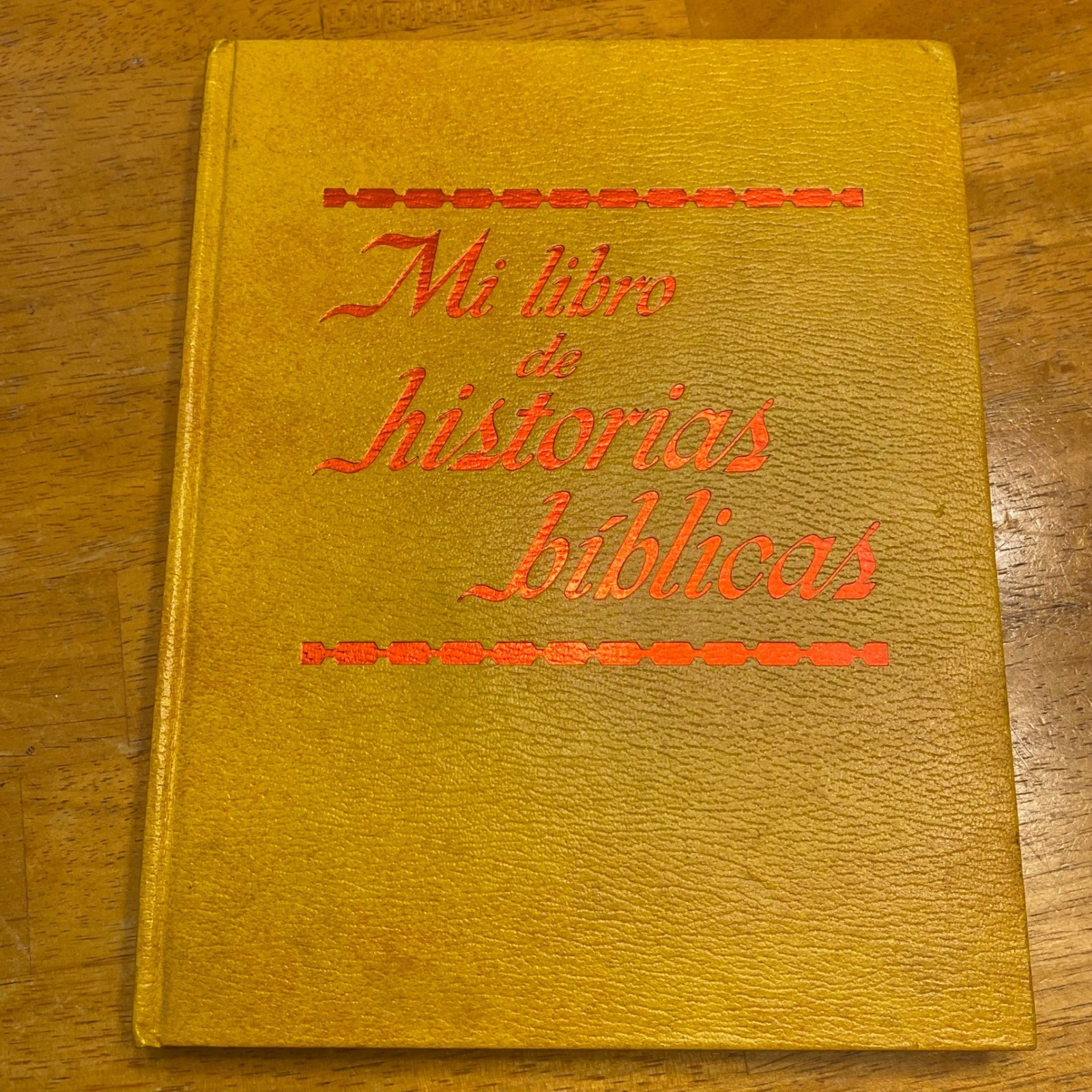 Mi Libra De Historias Biblical Bible Stories Book Children Spanish Vintage 1978