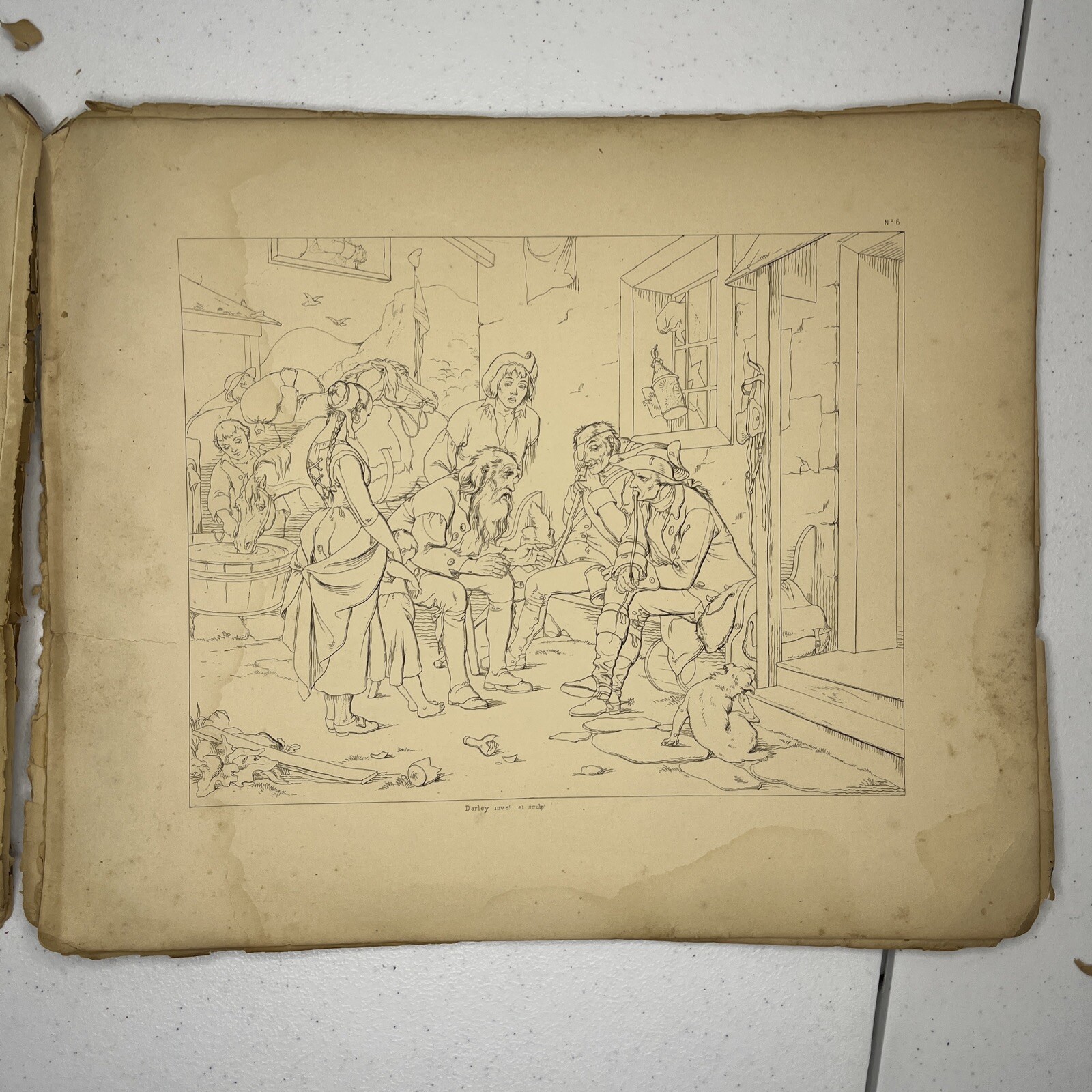 1848 van Winkle RIP Darley American art union rare books antique illustrated