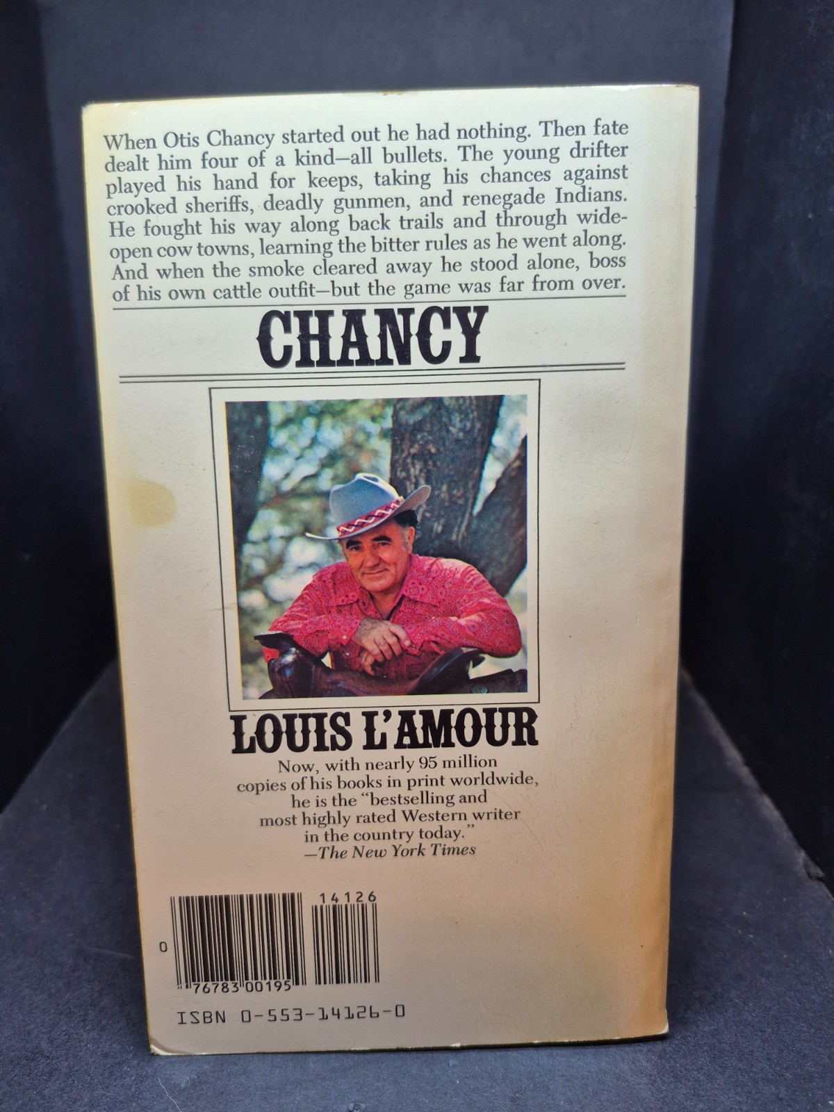 Chancy: Louis L’Amour. New Bantam Edition 13th Printing 1980