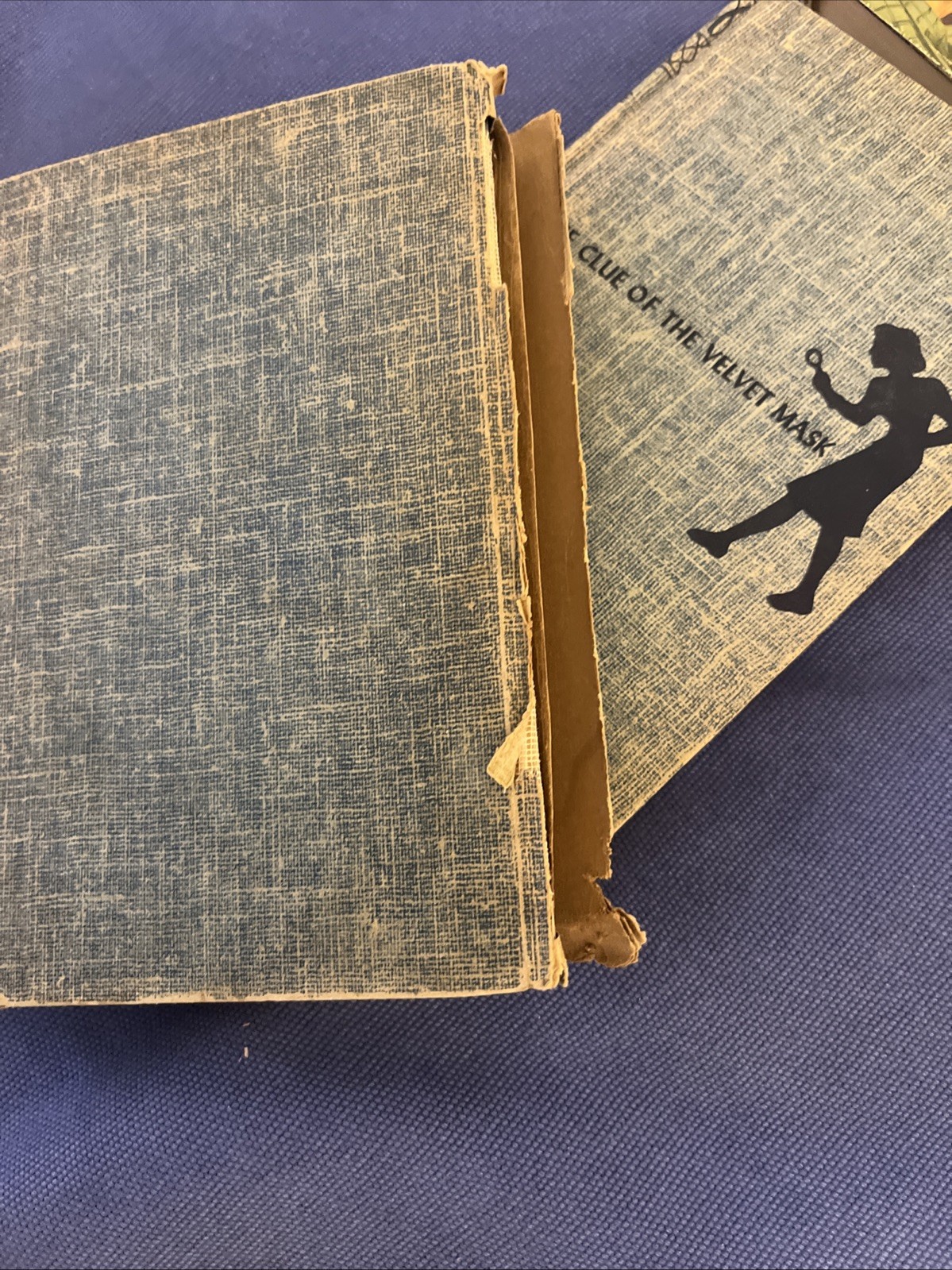 Lot of 6 Nancy Drew by Carolyn Keene Vintage Books. HC From 1940, 50 And 60.
