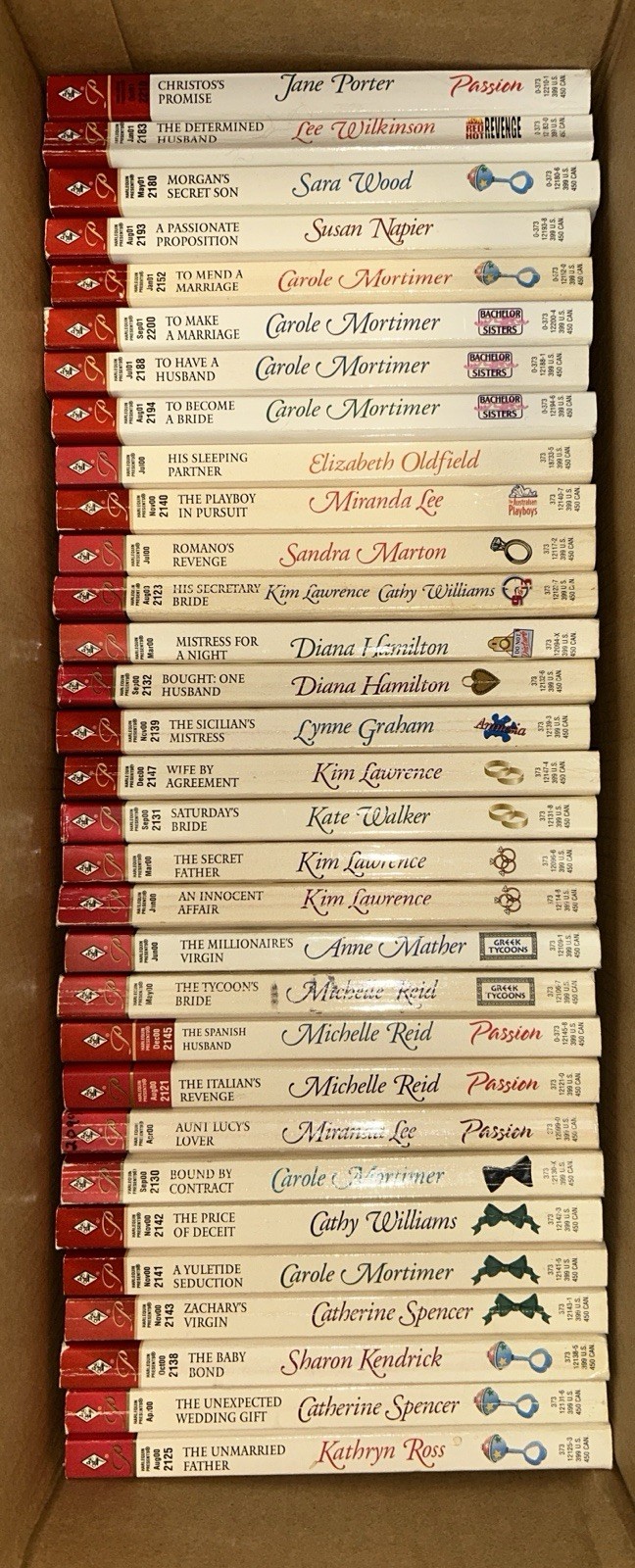 Harlequin Romance Books, Pick Your Own Title, Year 2000-2008 Very Good Condition