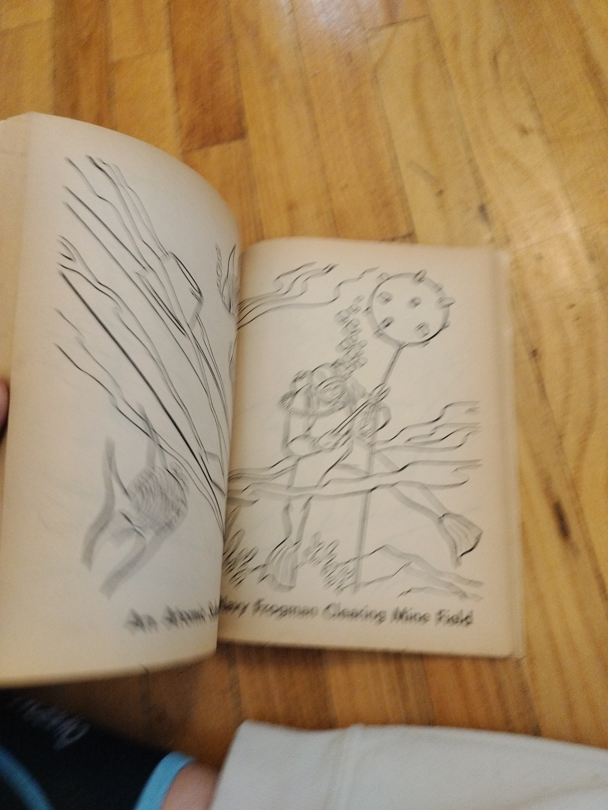 WHITMAN BATTLE ACTION COLORING BOOK, FEW PAGES COLORED 1118