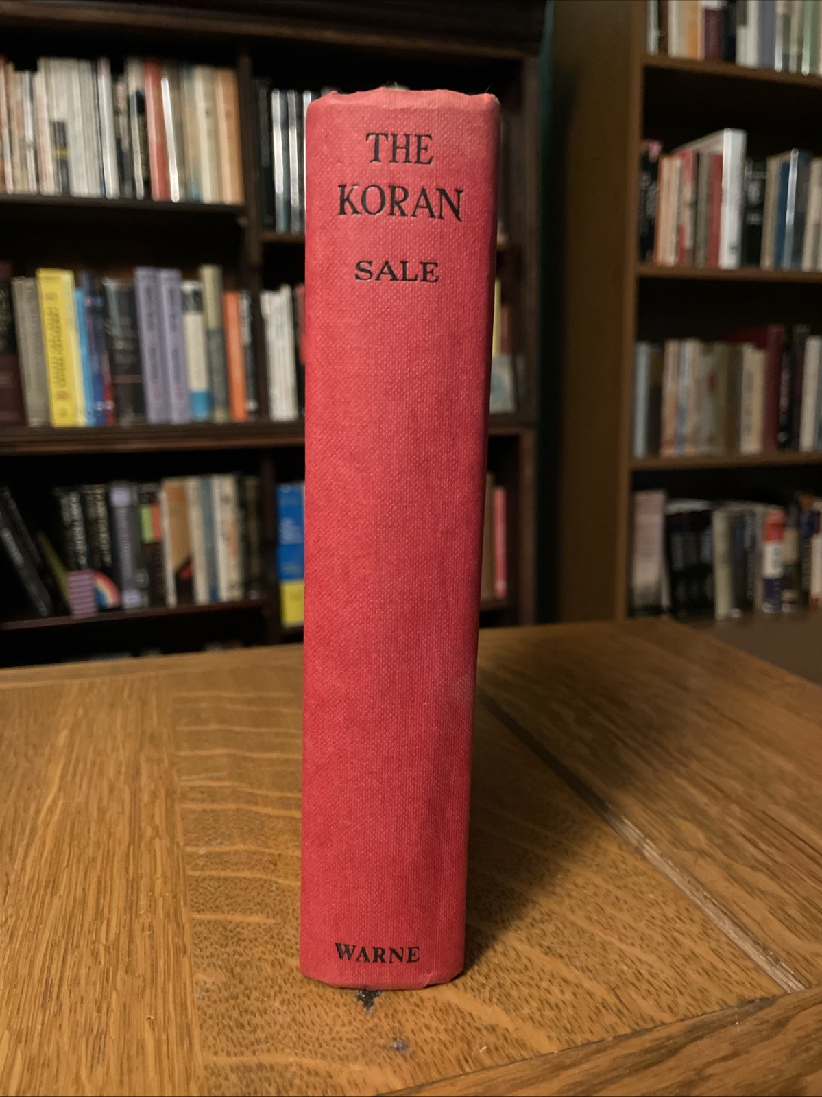 The Koran: George Sale Translation HCDJ Frederick Warne