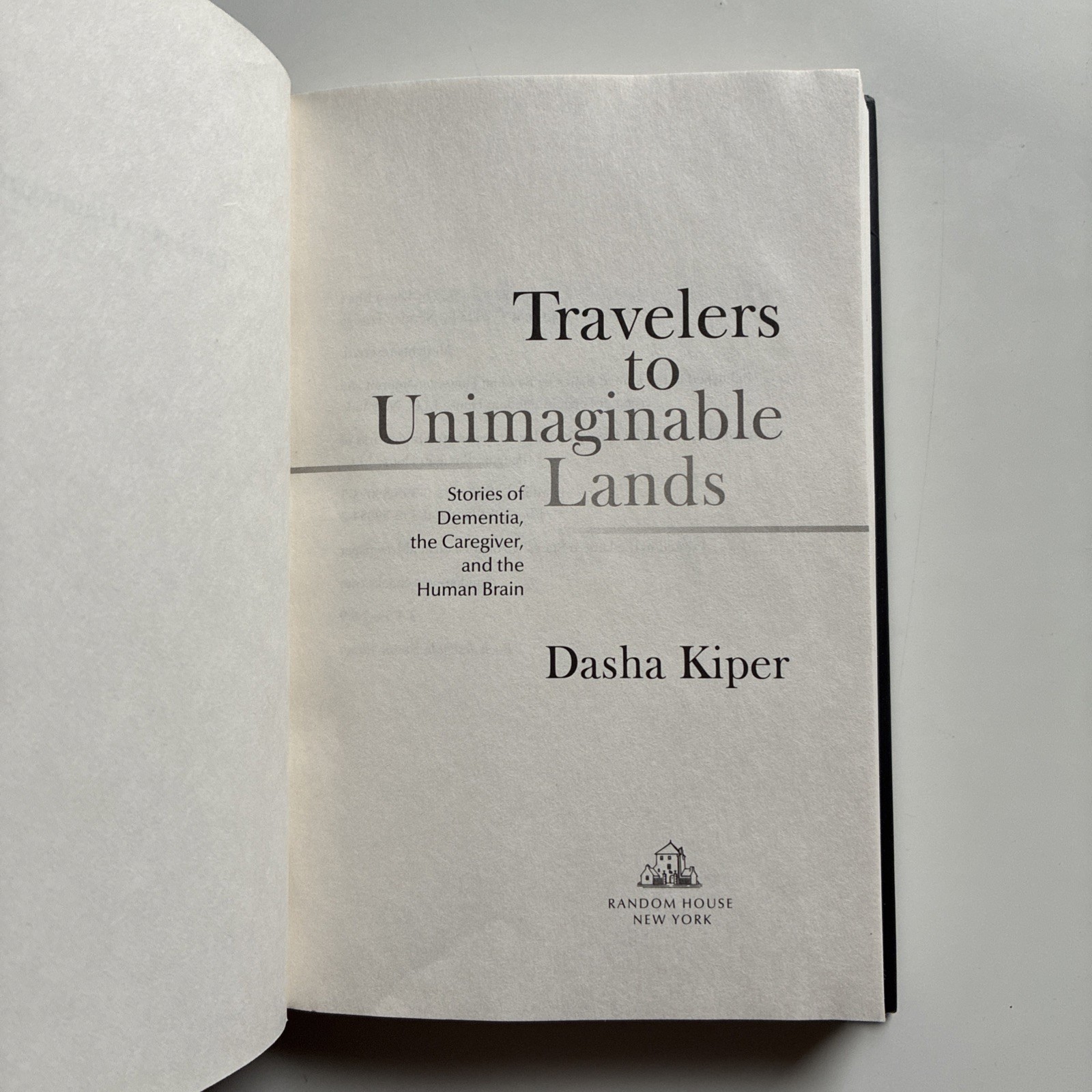 Travelers to Unimaginable Lands – Stories of Dementia, the Caregiver, and the…