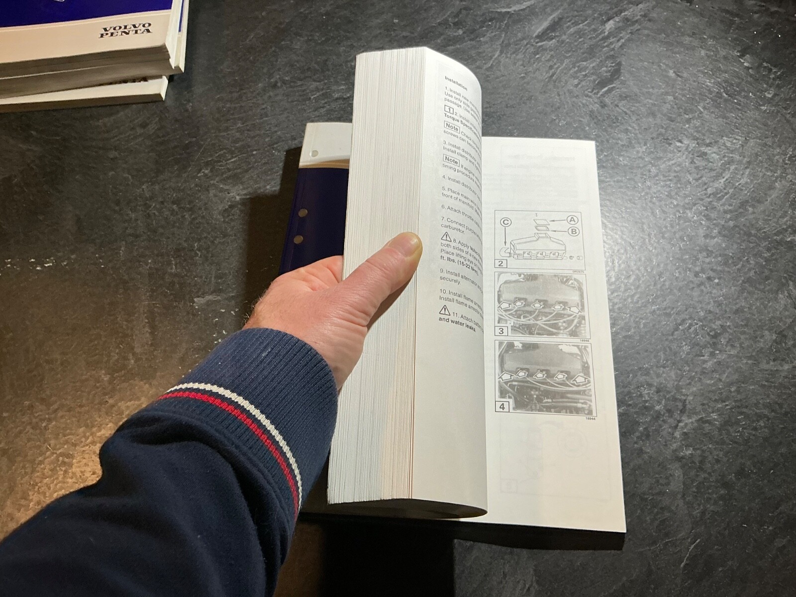 1998 Volvo Penta „BY“ Factory Workshop Manual 3.0L, 4.3L, 5.0L, 5.7L, 7.4L, 8.2L