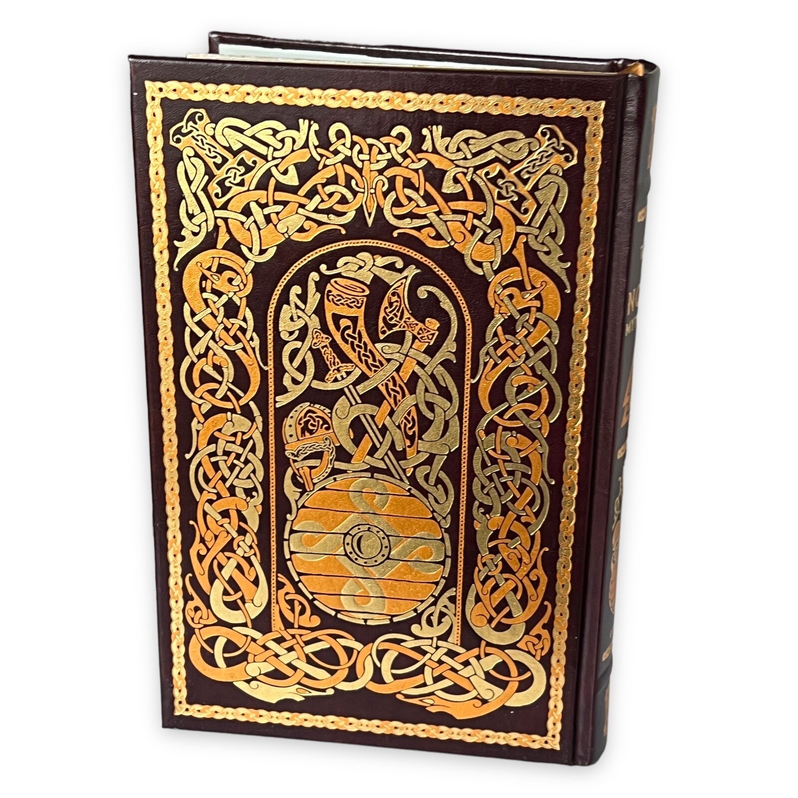 TALES OF NORSE MYTHOLOGY by Helen Guerber Leather Bound Hardcover Gift Book