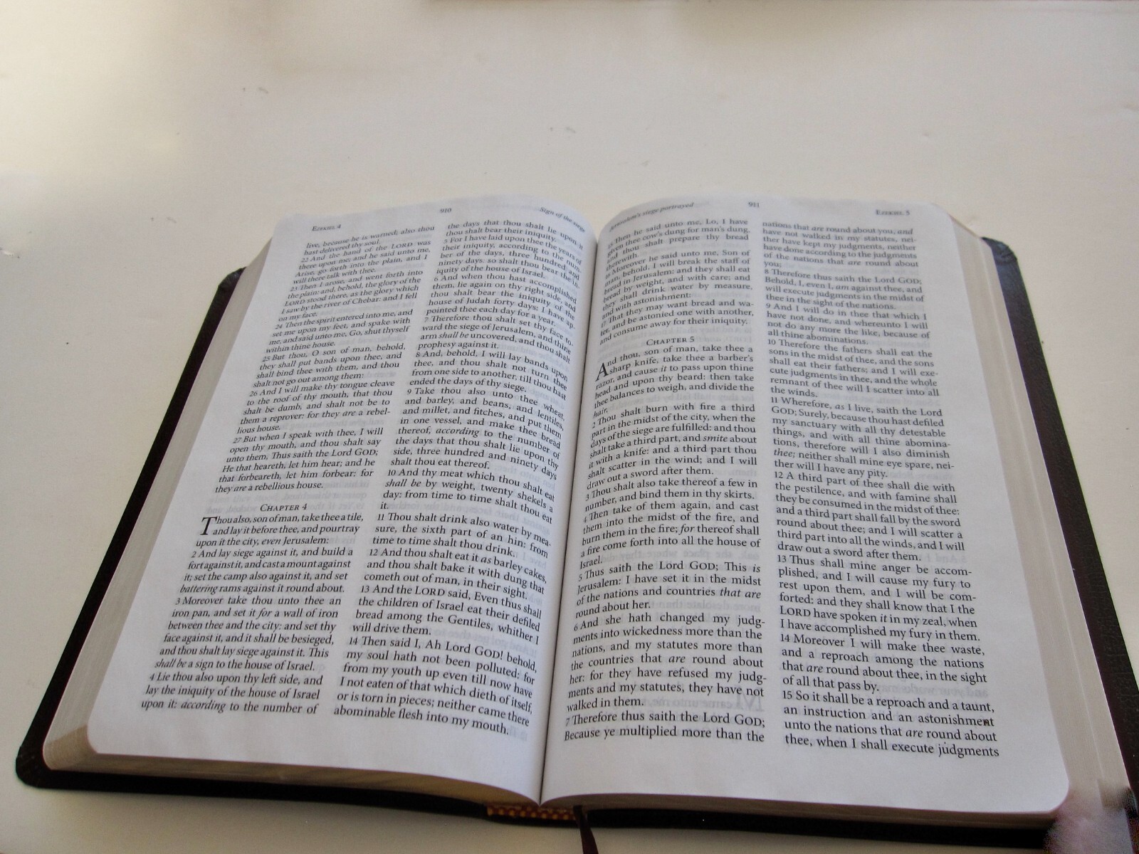 Jack Van Impe Prophecy Bible KJV Red Letter Edition Brown Leather Cover USA