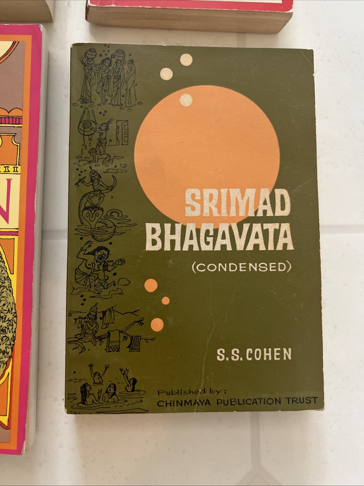 Book Lot 4 Hinduism India Mysticism Deity Meditation Spirituality Tantric Mantra