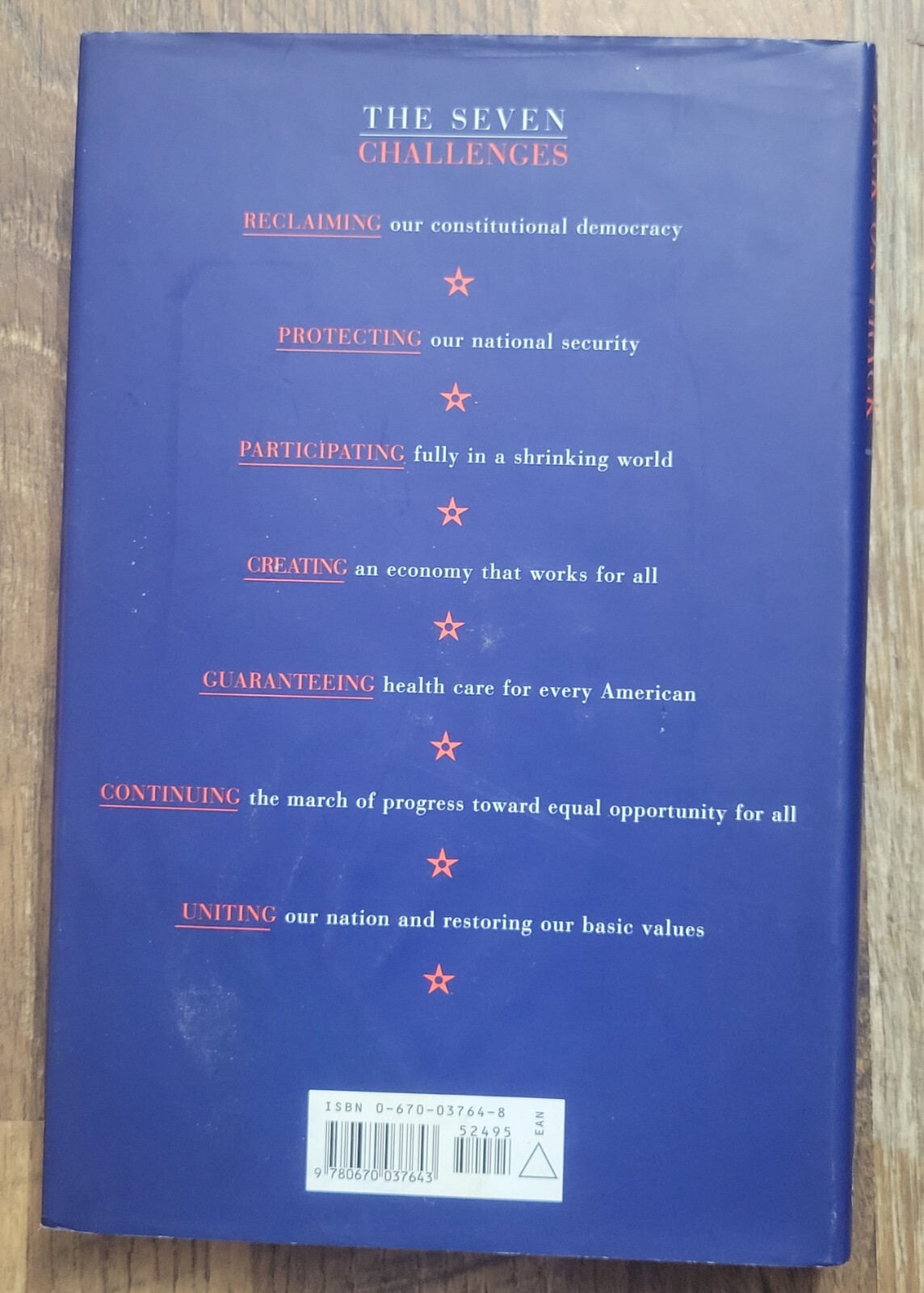 America Back On Track Senator Edward M Kennedy 2006 Hard Back 210 Pages