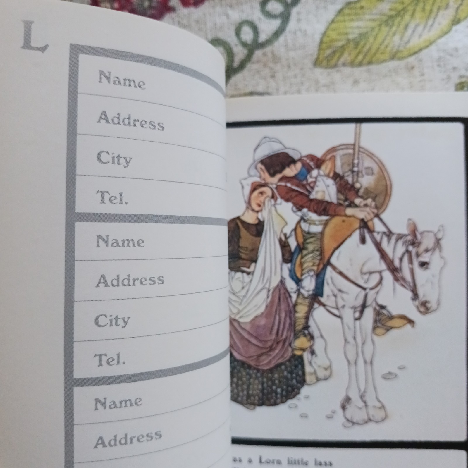 Edmund Dulac: Vintage Book of Names & Addresses The Metropolitan Museum of Art
