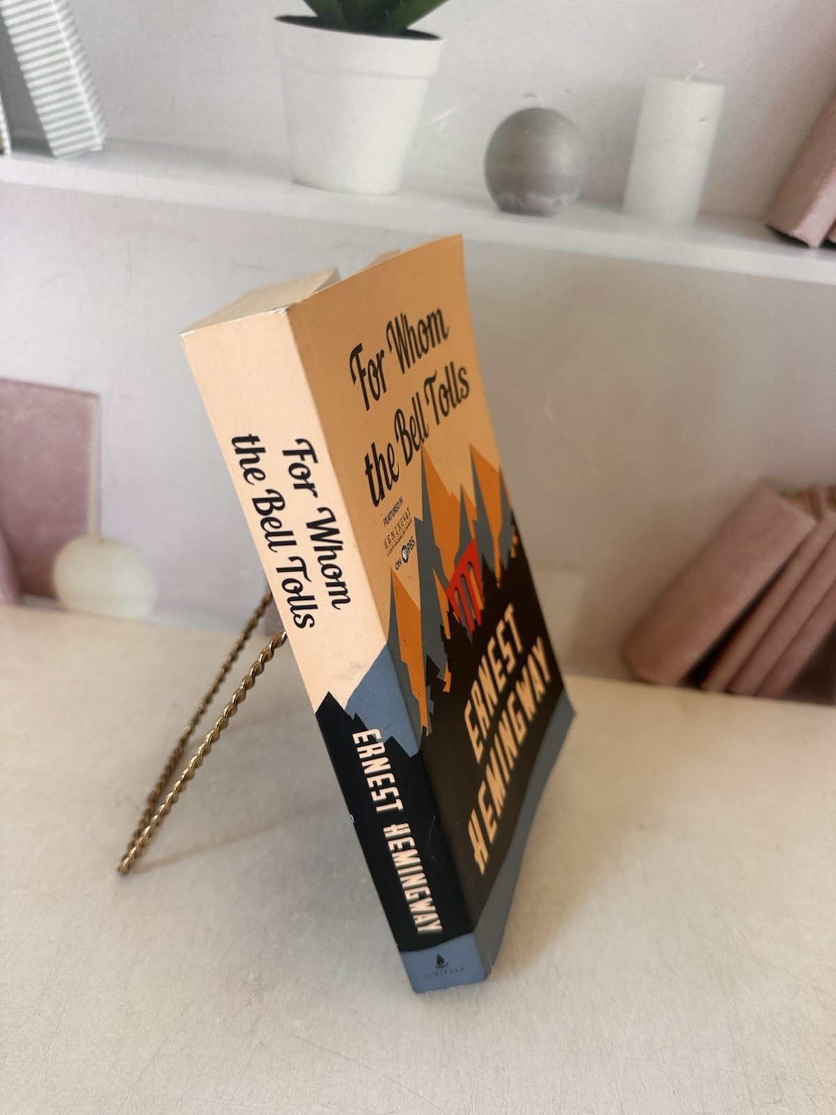 Ernest Hemingway For Whom the Bell Tolls Paperback Scribner Library Edition