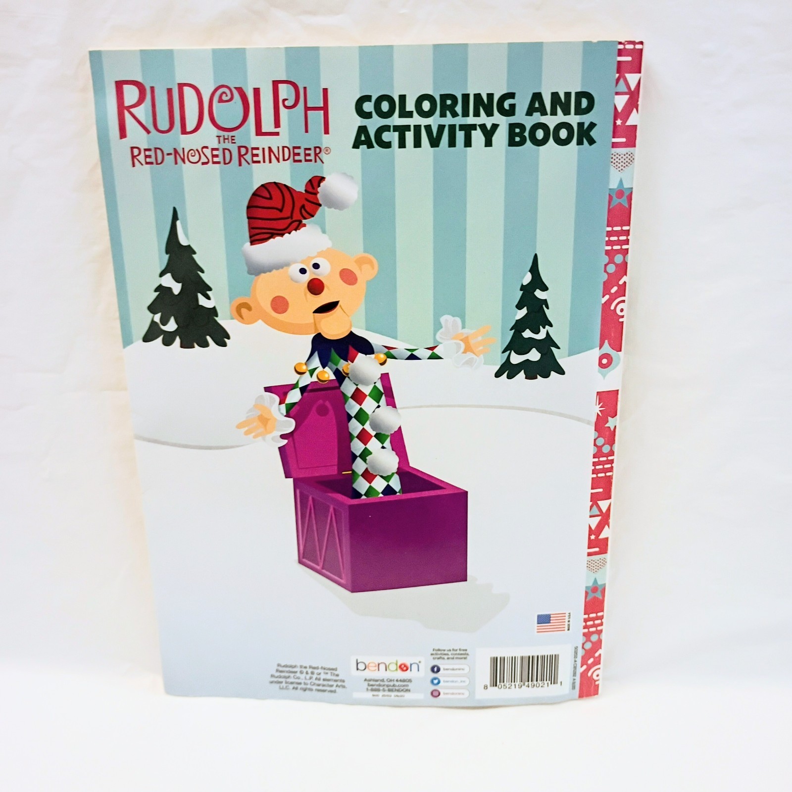 Rudolph The Red-Nosed Reindeer Coloring And Activity Book
