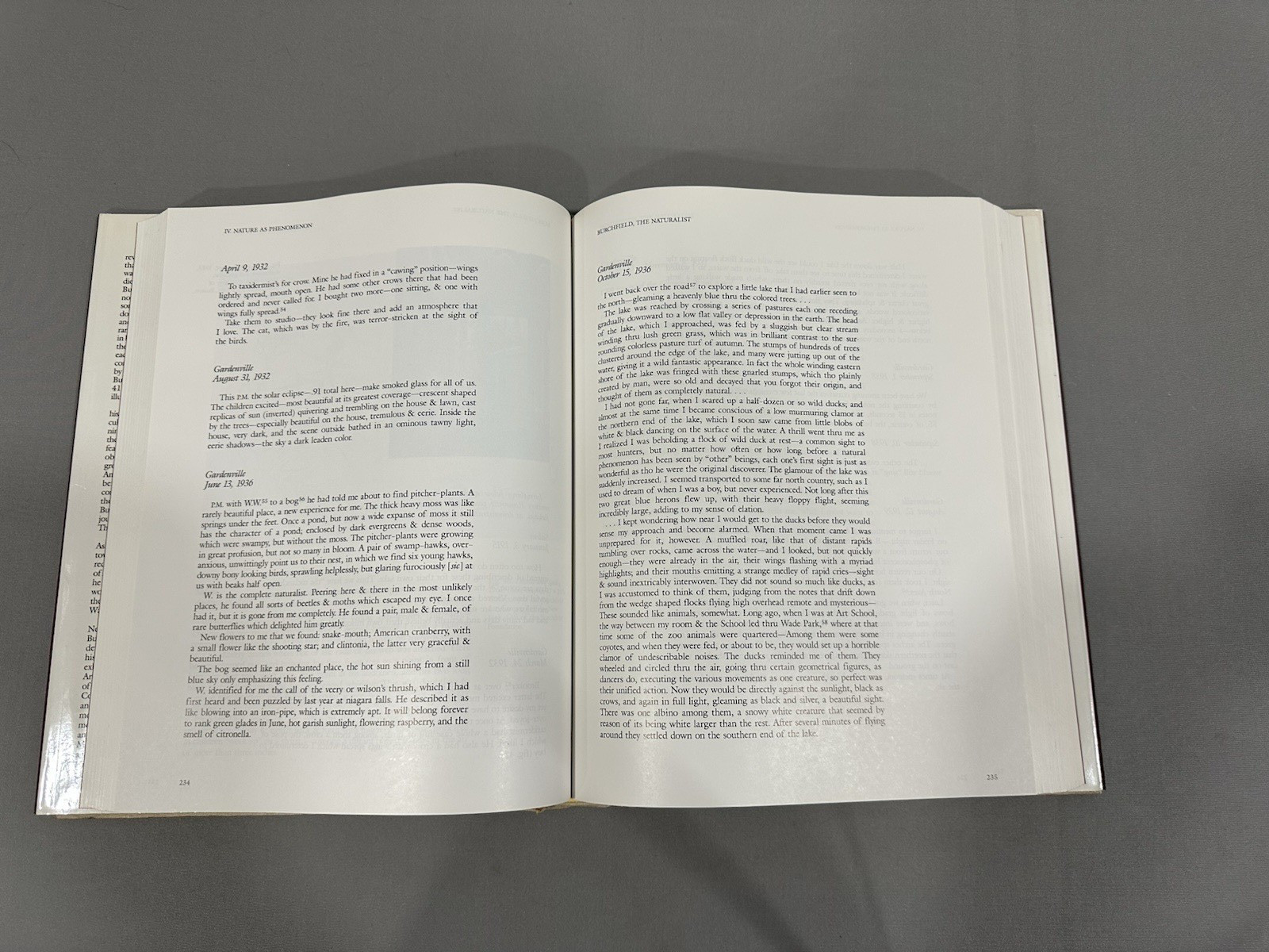 Charles Burchfield’s Journals The Poetry of Place by Charles Burchfield 1992