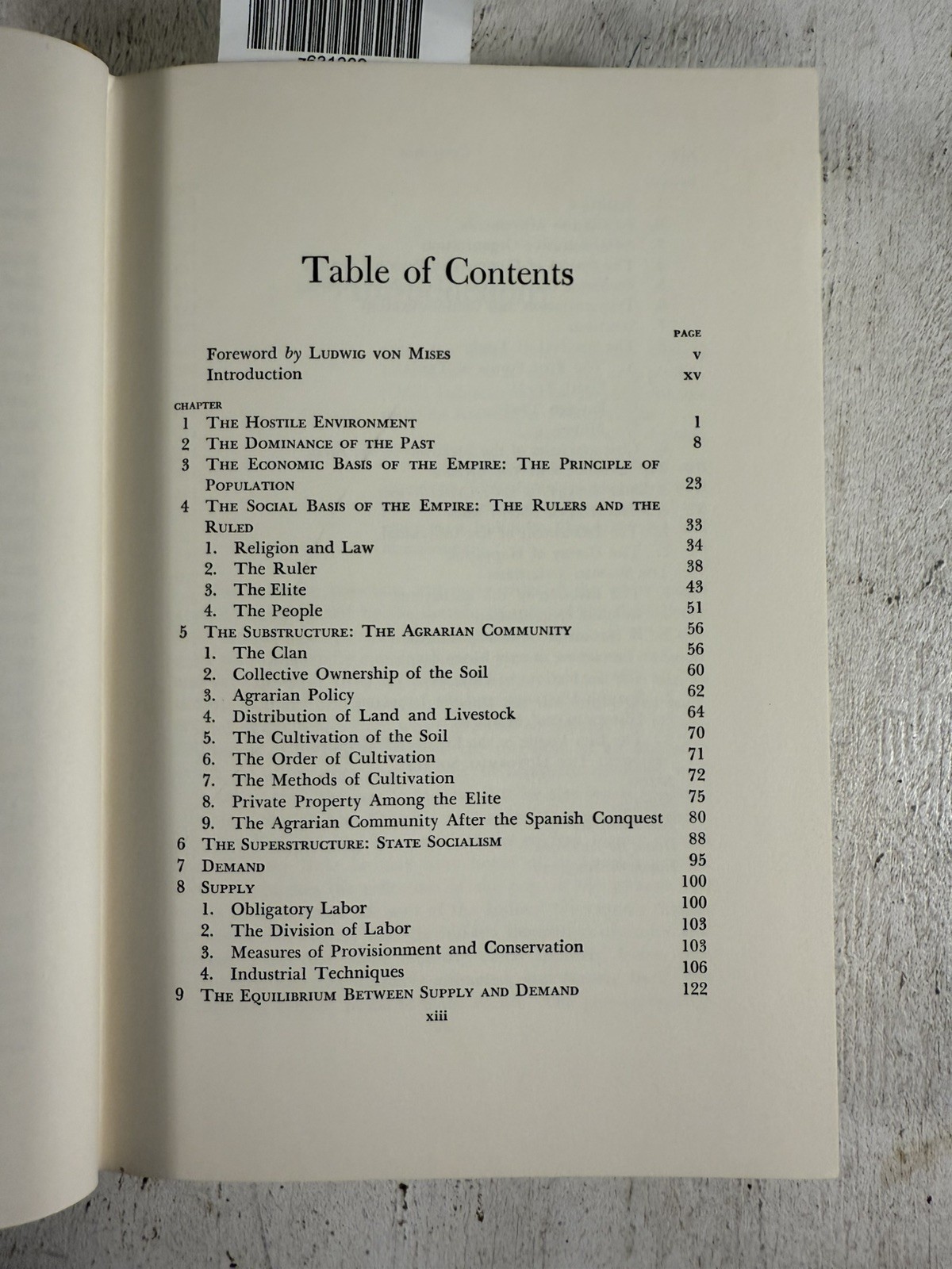 A Socialist Empire Incas of Peru by Louis Baudin Ethnology Sociology Archaeology