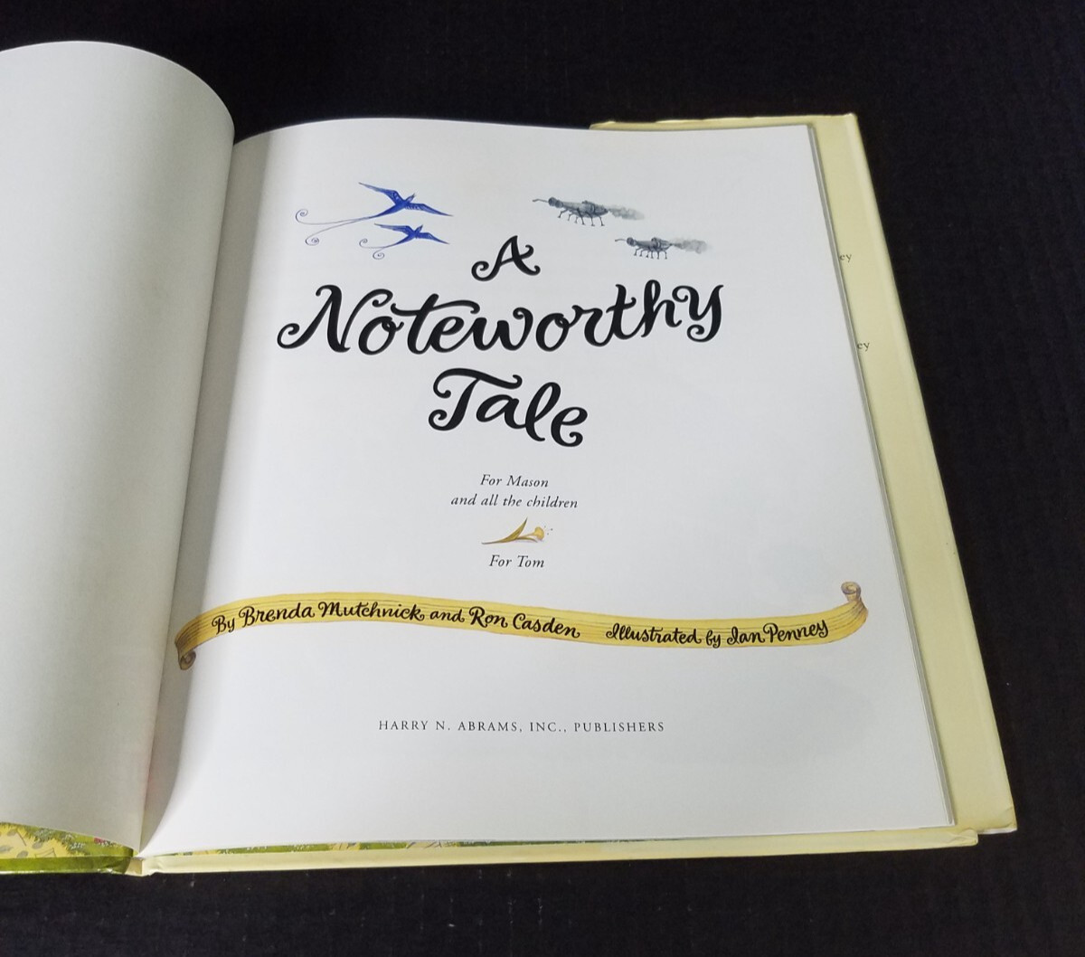 A Noteworthy Tale By Brenda Mutchnick Ron Casden HC Harry N Abrams Inc 1997
