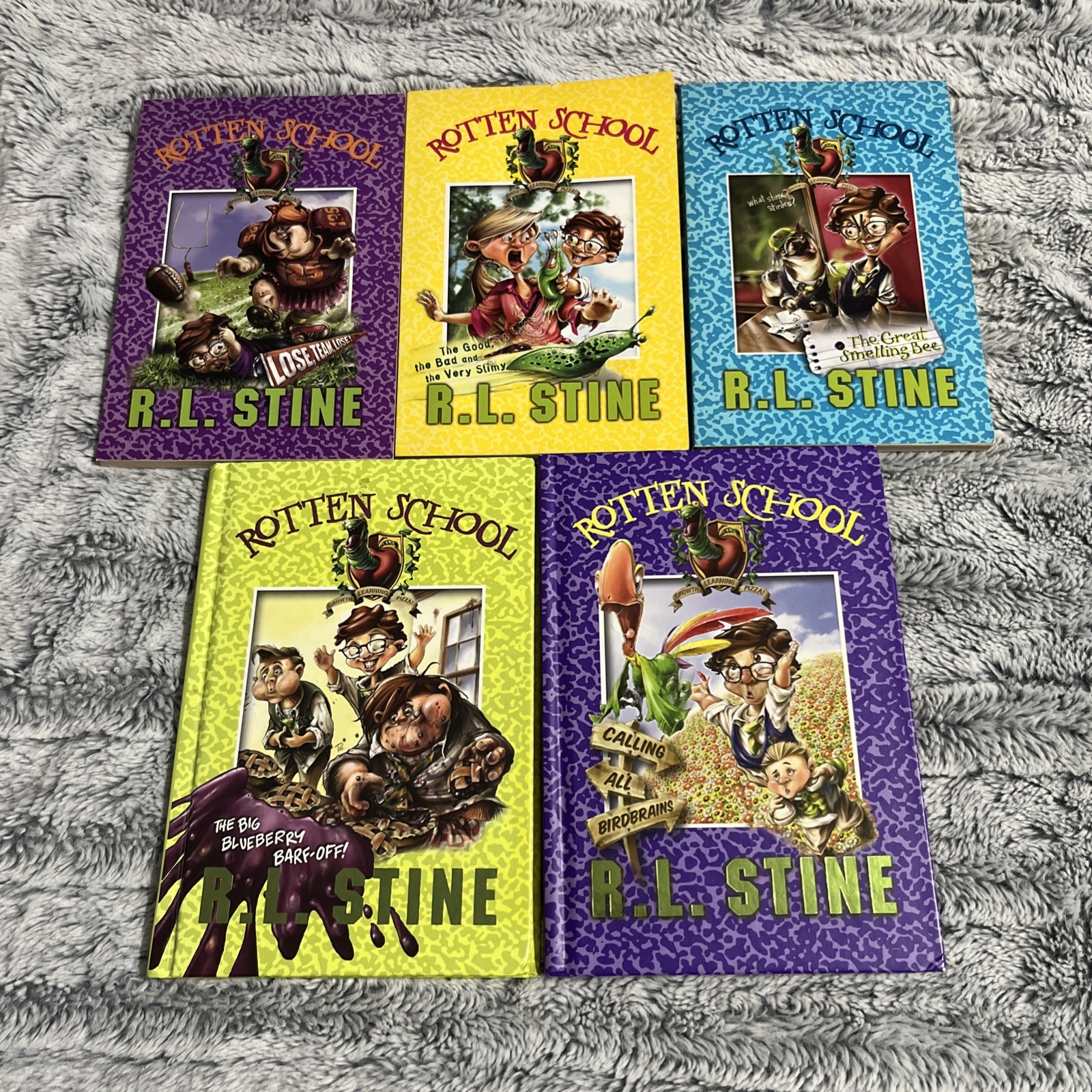 R.L Stine Rotten School Lot