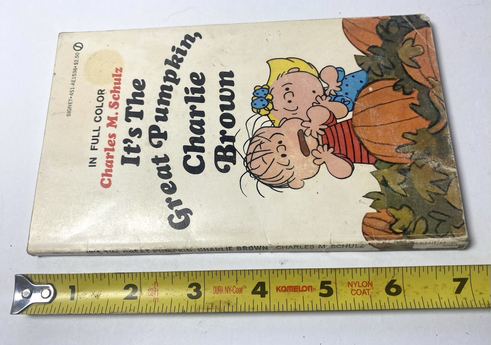 It’s The Great Pumpkin Charlie Brown Schulz 1968 Peanuts Snoopy 1st Signet Ed.