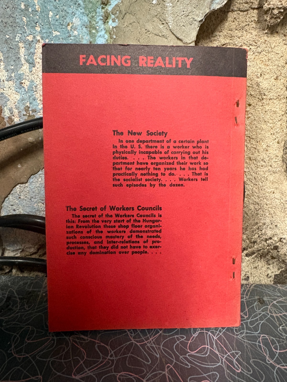 Facing Reality by C.L.R. James 1970 Garvey Institute Edition Paperback Marxism