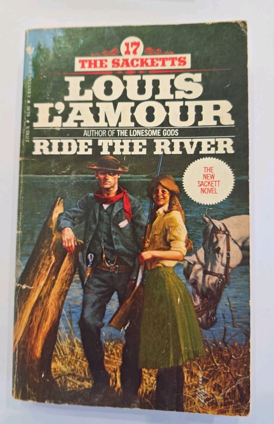Lot of Ten (10) Sackett series Louis L’amour paperback USED Bantam Books Mixed