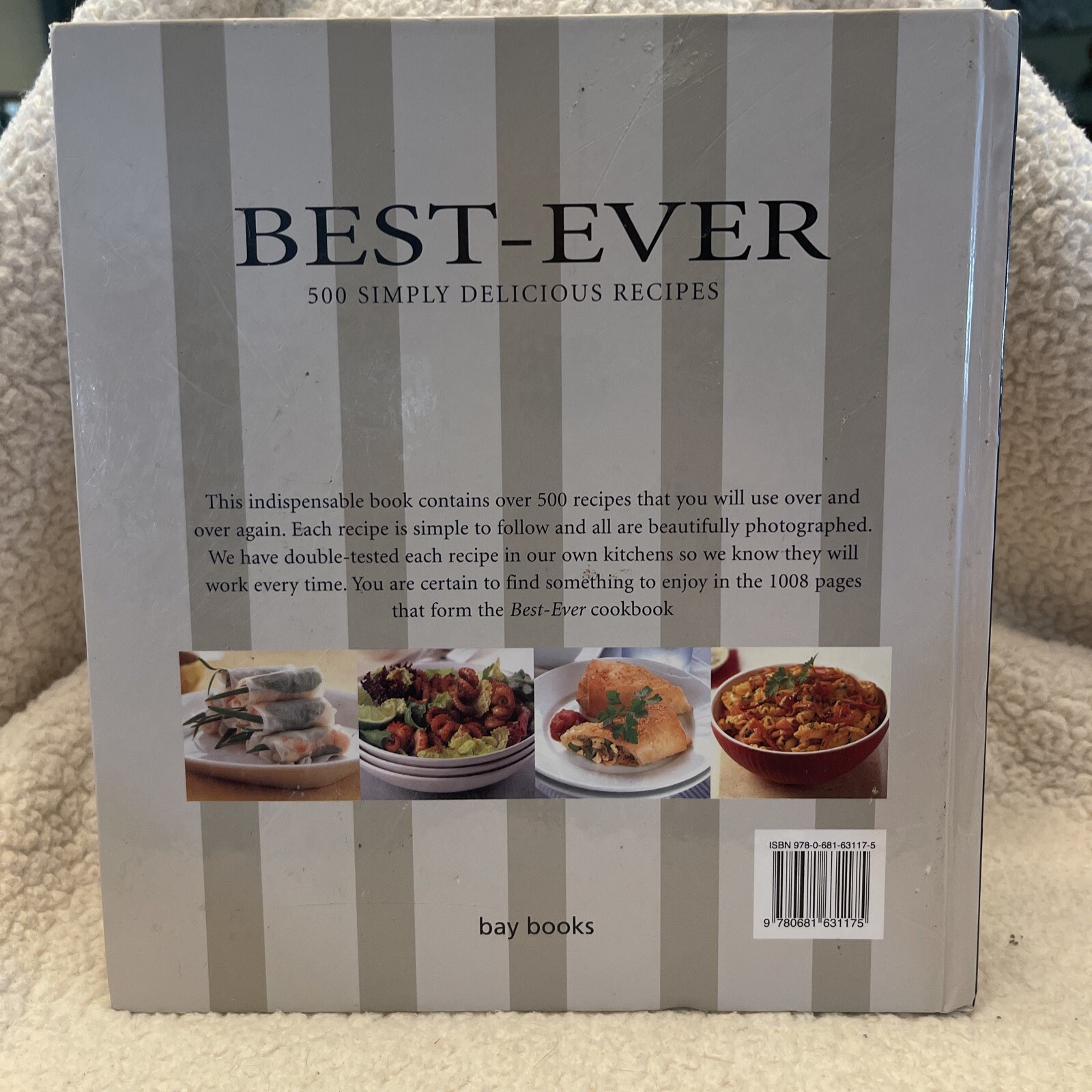 COOKBOOK Best-ever 500 Simply Delicious Recipes Hardcover Illustrated 1008 Pages