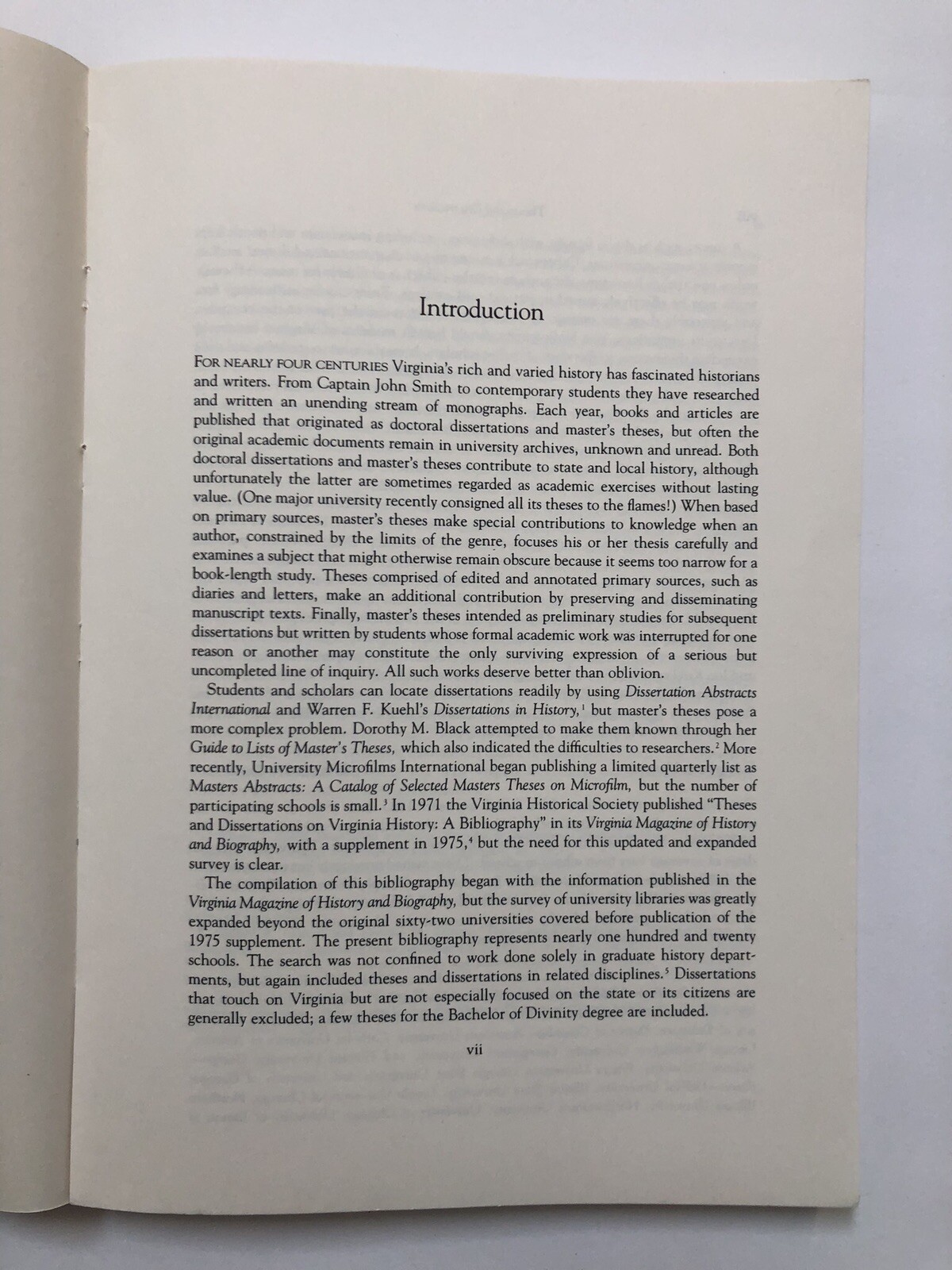 Theses and Dissertations on Virginia History: A Bibliography by Richard R….