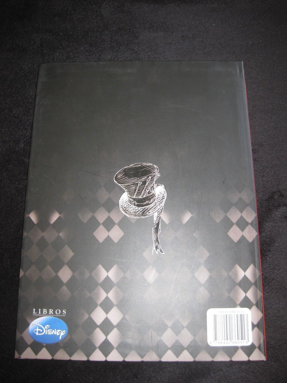 Tim Burton Alice in Wonderland Alicia Pais De Las Maravillas Cartoon Book WOW