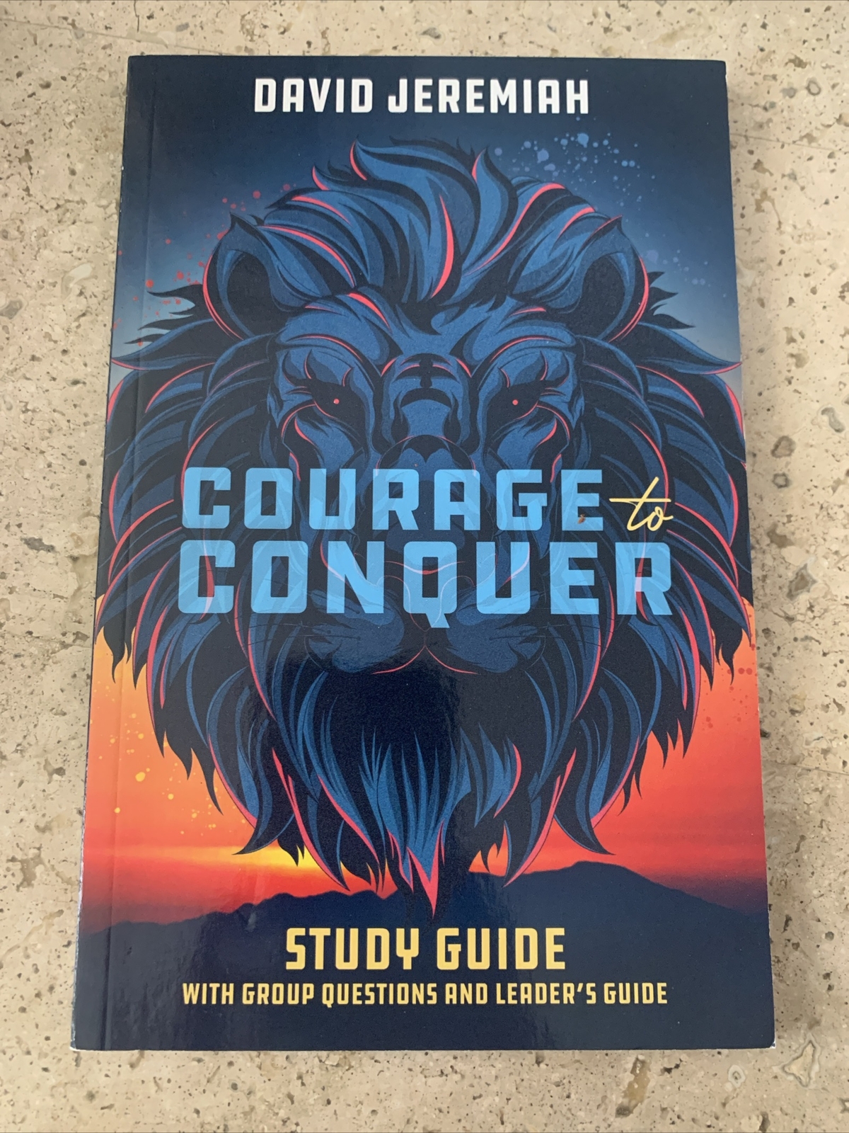 David Jeremiah Study Guide „COURAGE to CONQUER“ Brand New Paperback ~Rare~
