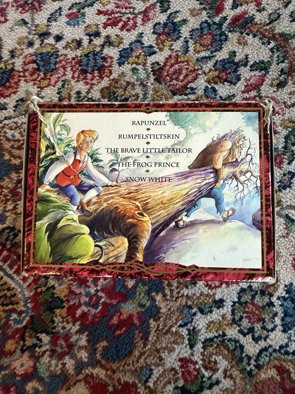 Grimm Storytime Library Box Set Illustrated Picture Books Rapunzel Snow White