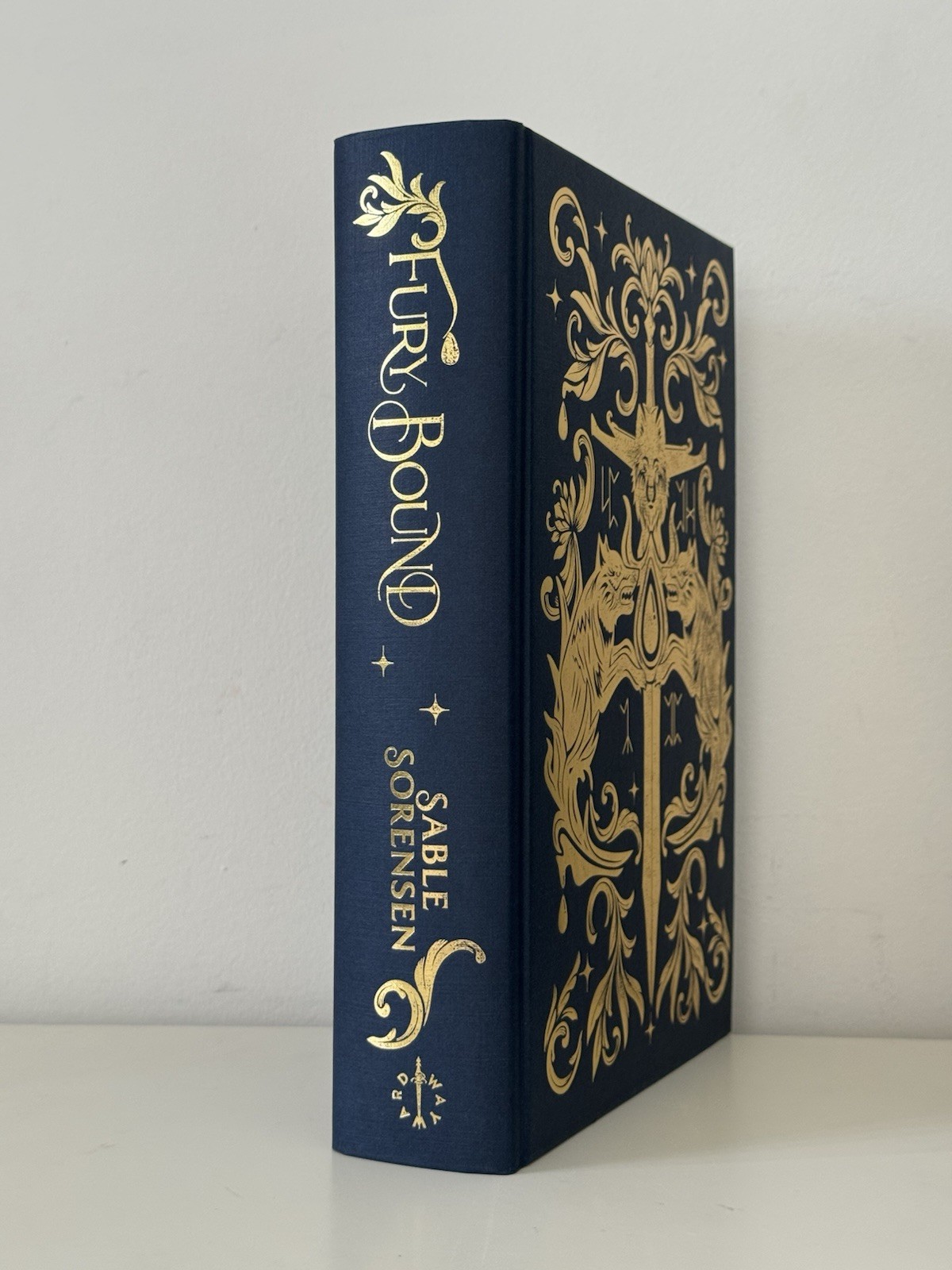 Sable Sorensen Hardback Book Fury Bound Sprayed Special Exclusive Edition HB
