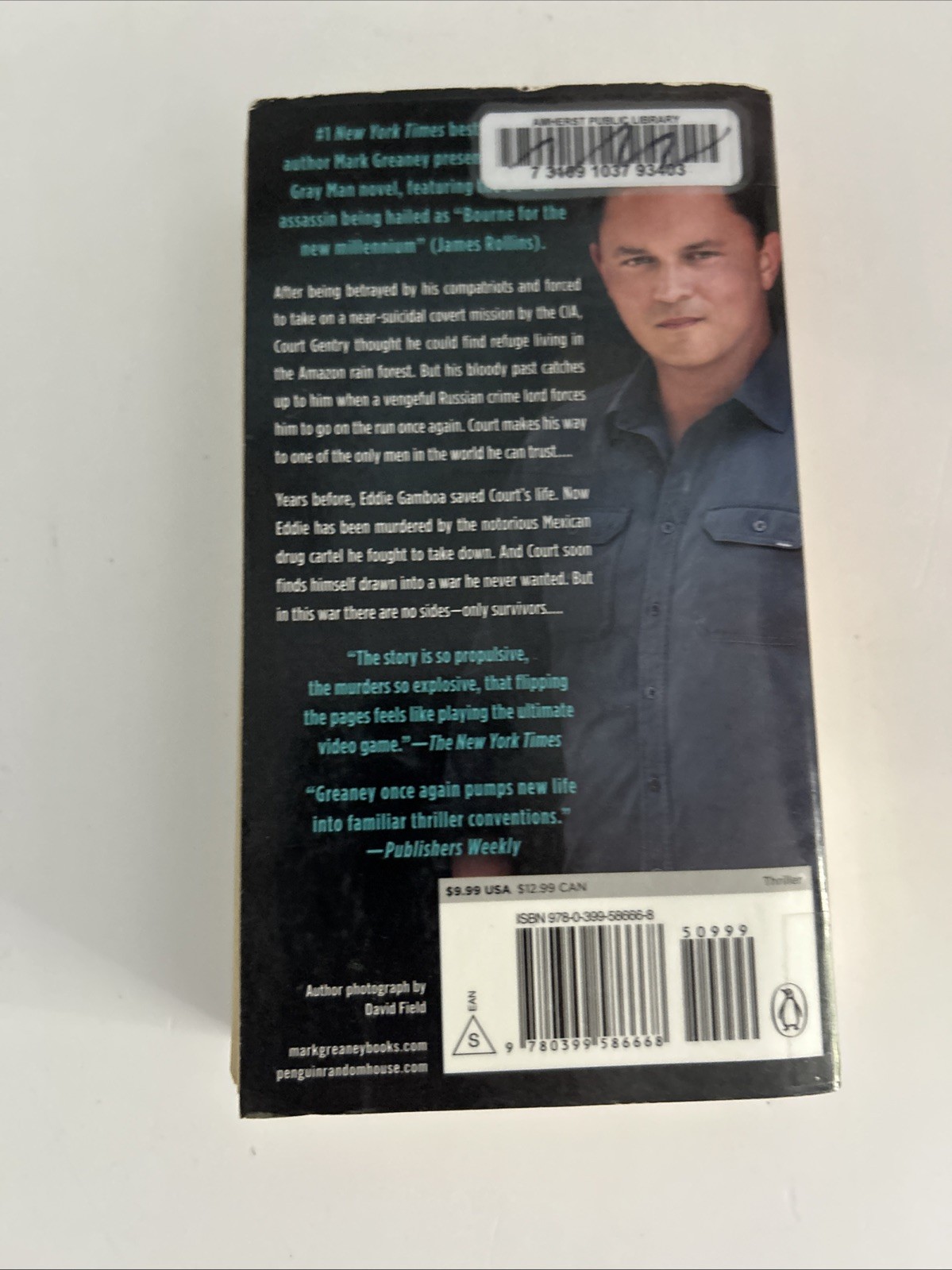Ballistic by Mark Greaney (2011, Us-Tall Rack Paperback)