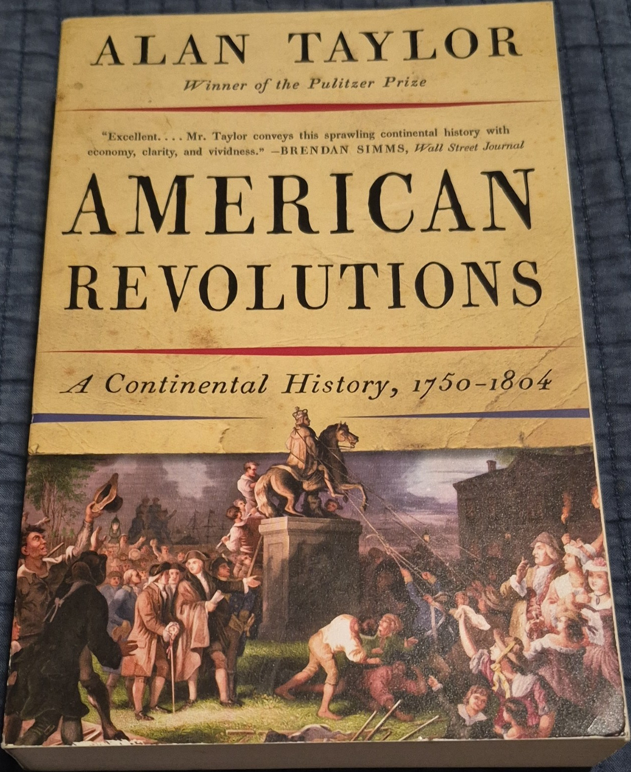 American Revolutions by Alan Taylor Trade Paperback W.W. Norton 2017