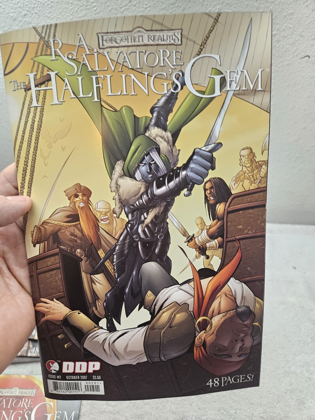 D&D FORGOTTEN REALMS R.A. SALVATORE’S LOT OF 7 LEGACY, HALFLINGS GEM, STREAM