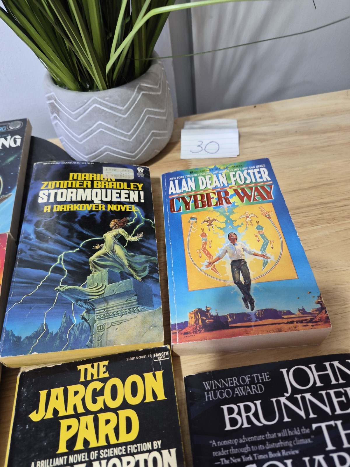 Lot Of 10 Sci Fi Paperback Books TITLES SEEN
