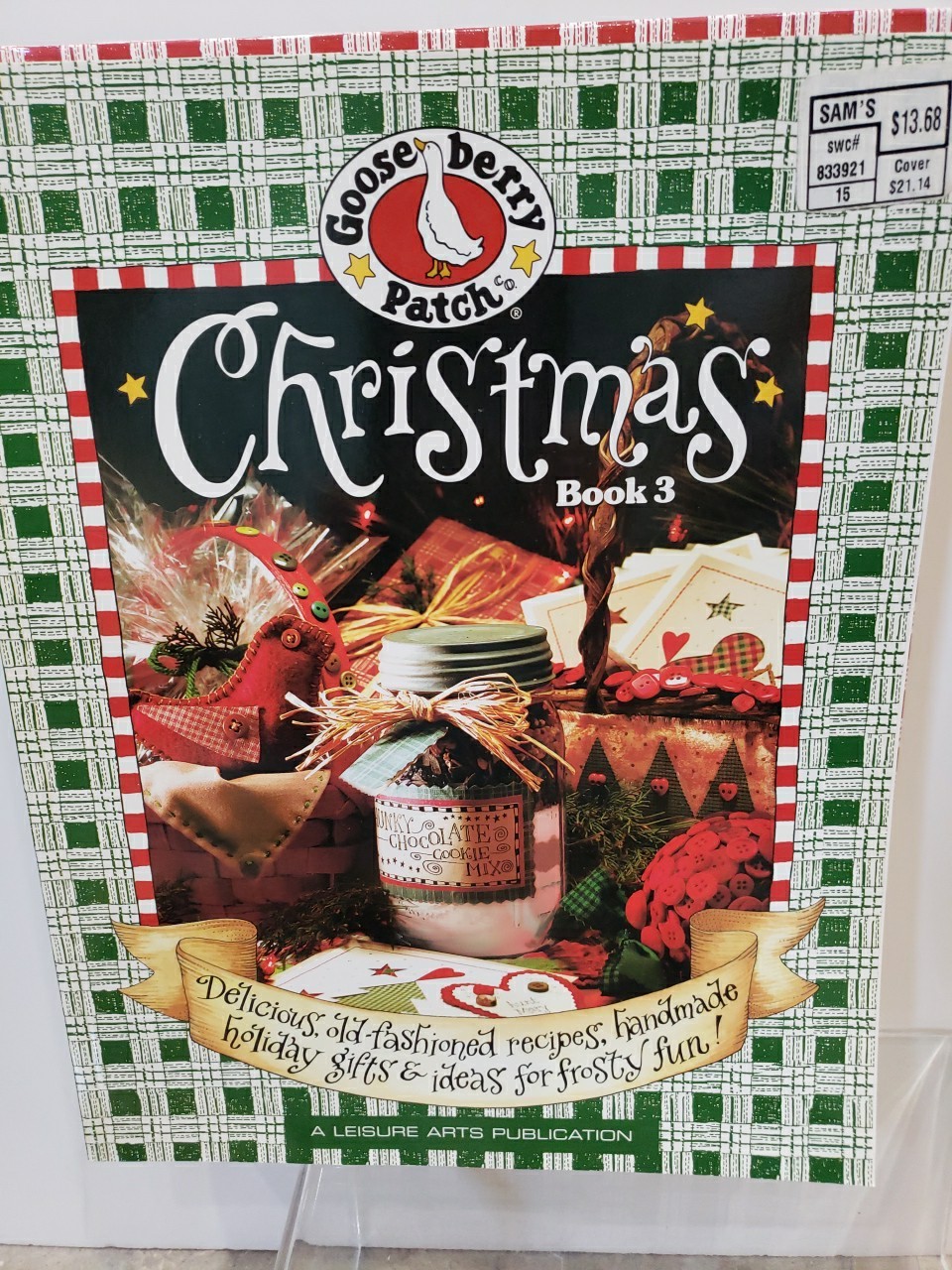 Lot of 5 Gooseberry Patch Christmas Holidays Cookbooks Crafts Book 1,2,3,4,6 EUC