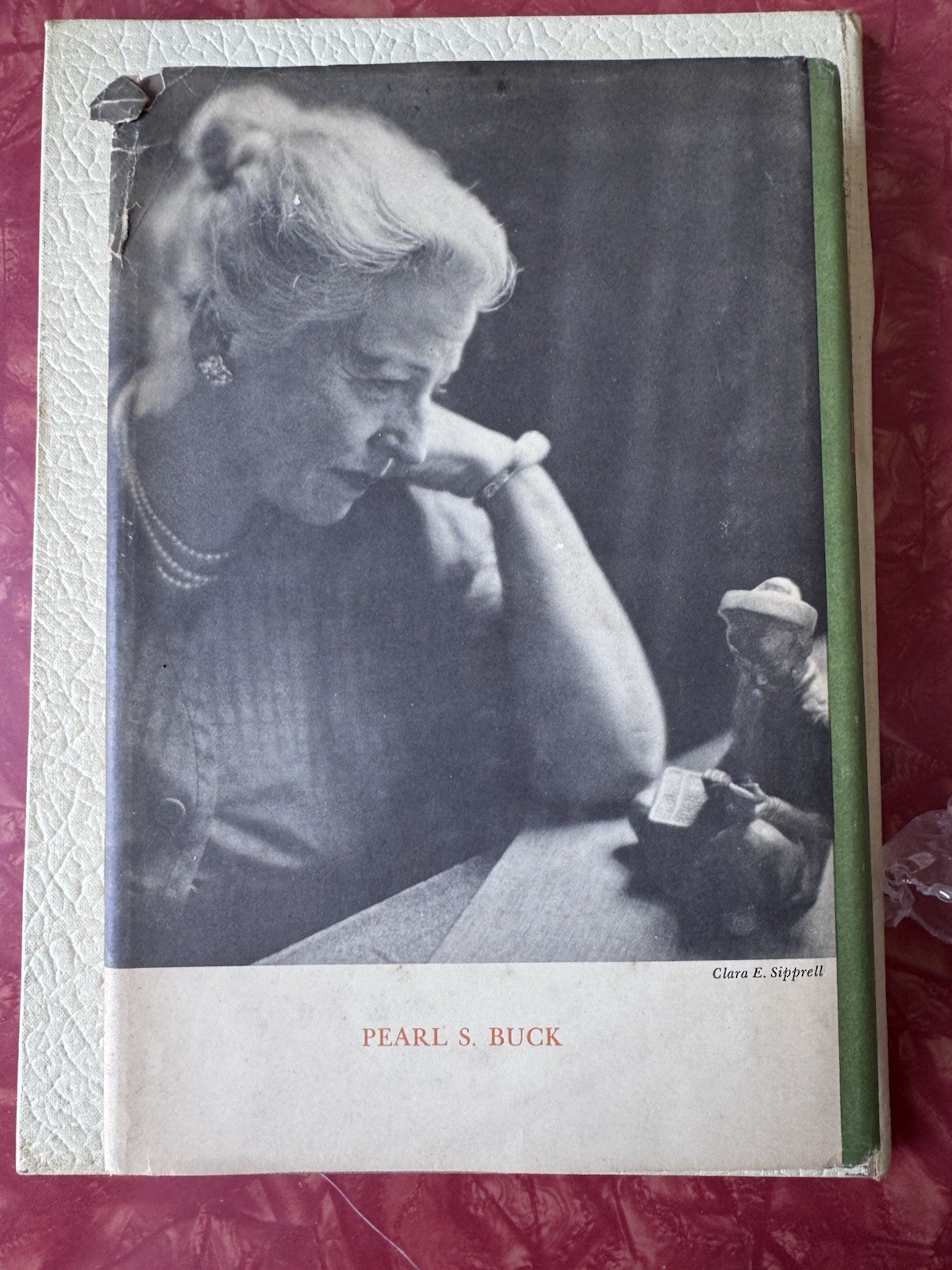 Vintage The Living Reed by Pearl S. Buck 1963 HC DJ Book Club Ed