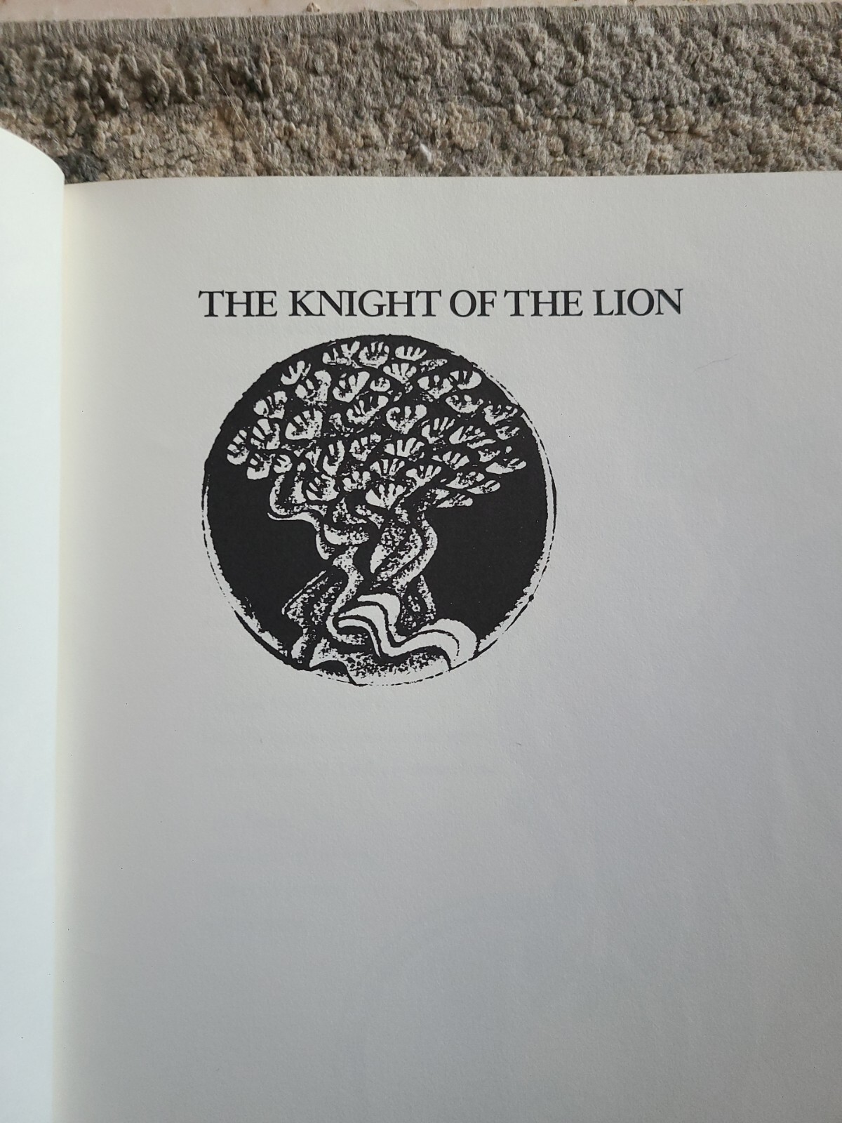 The Knight Of The Lion Gerald McDermott Four Winds Press 1979 First Ed HC VTG!