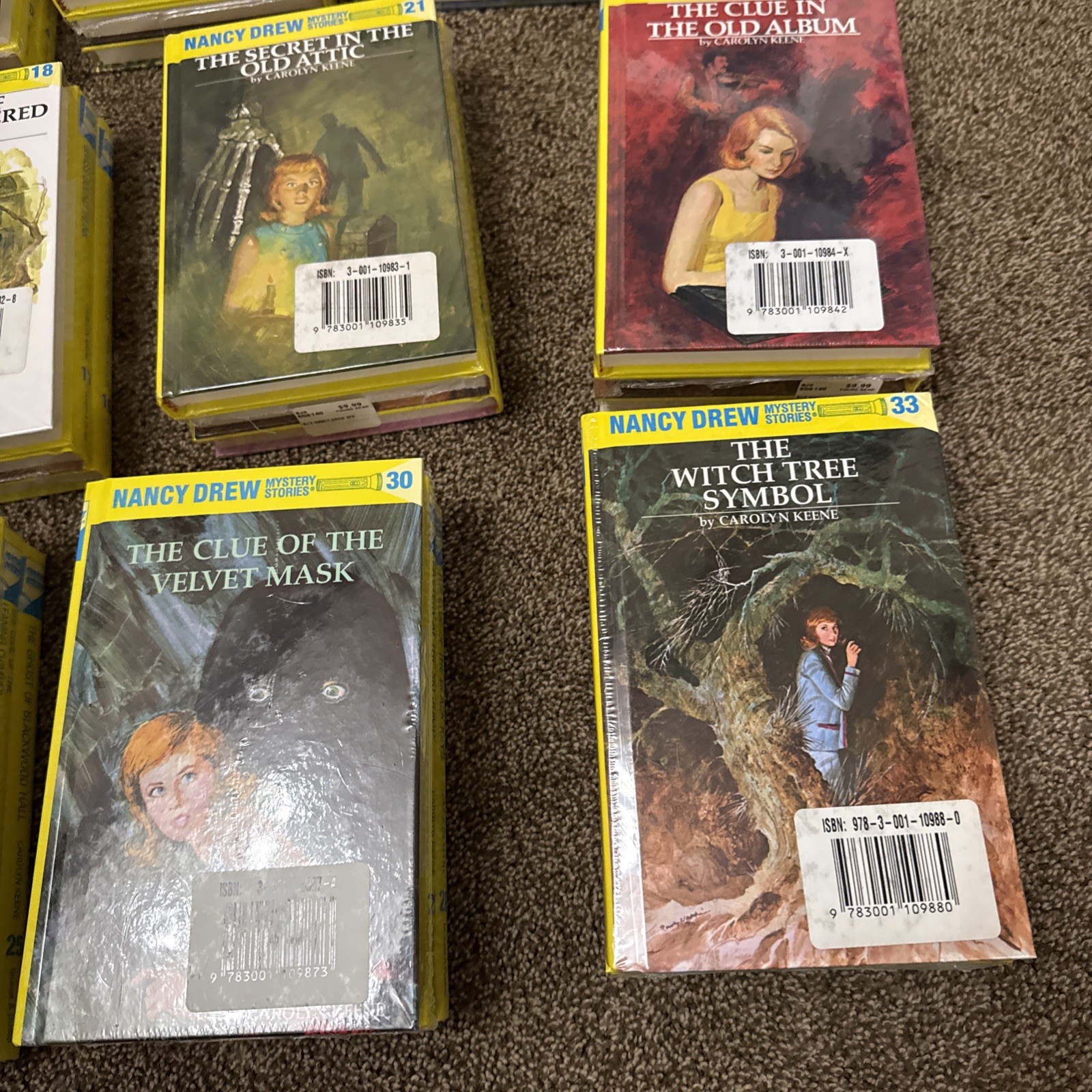 Nancy Drew Mystery Stories Books 4-33 Set 30 Hardcover Sealed Collection