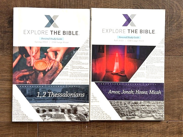 Lot of 8 Explore The Bible Personal Study Guide Lifeway Kings, Thessalonians