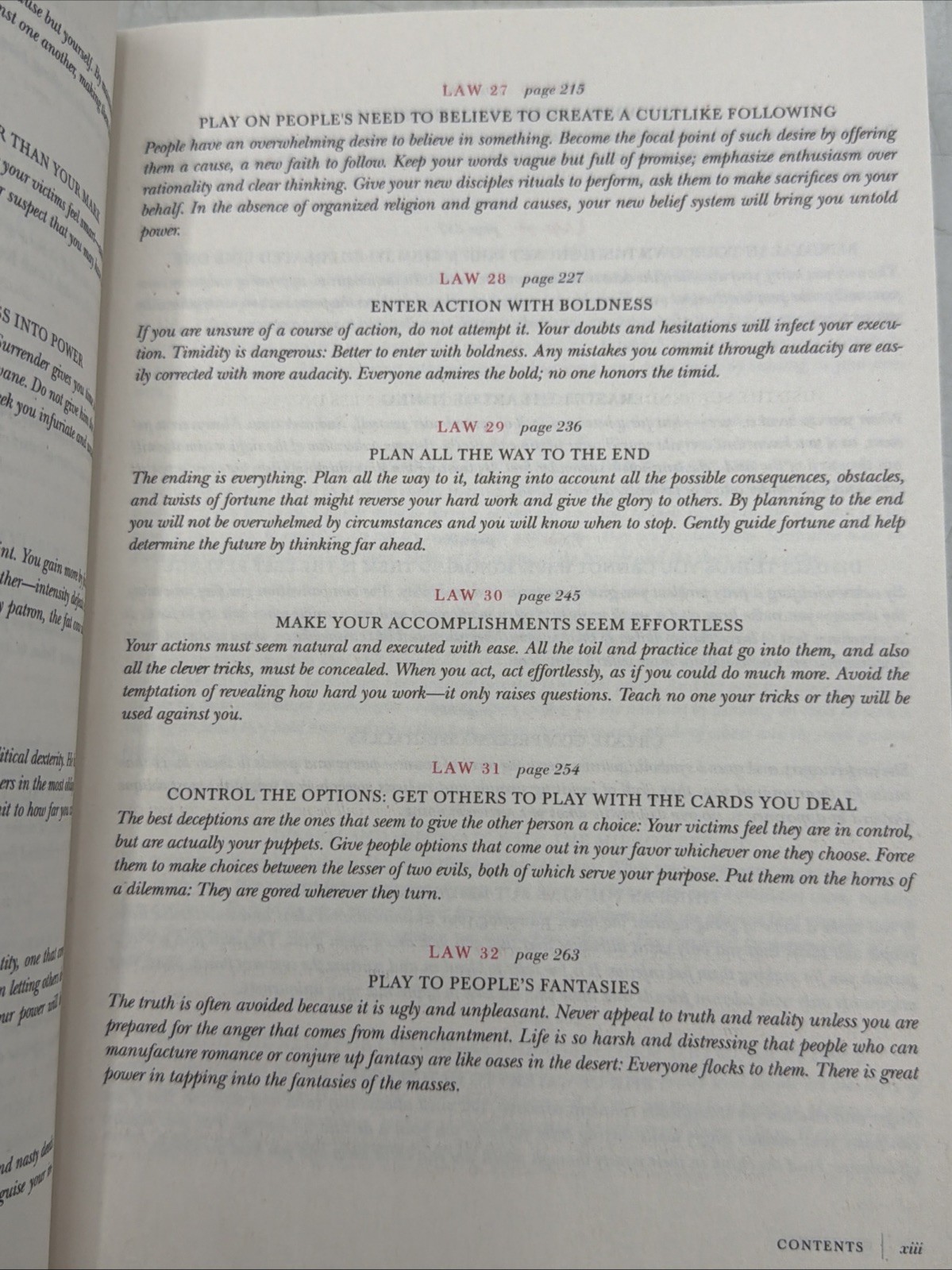 The 48 Laws of Power (The Robert Greene Collection) – Paperback – GOOD CUSTOM