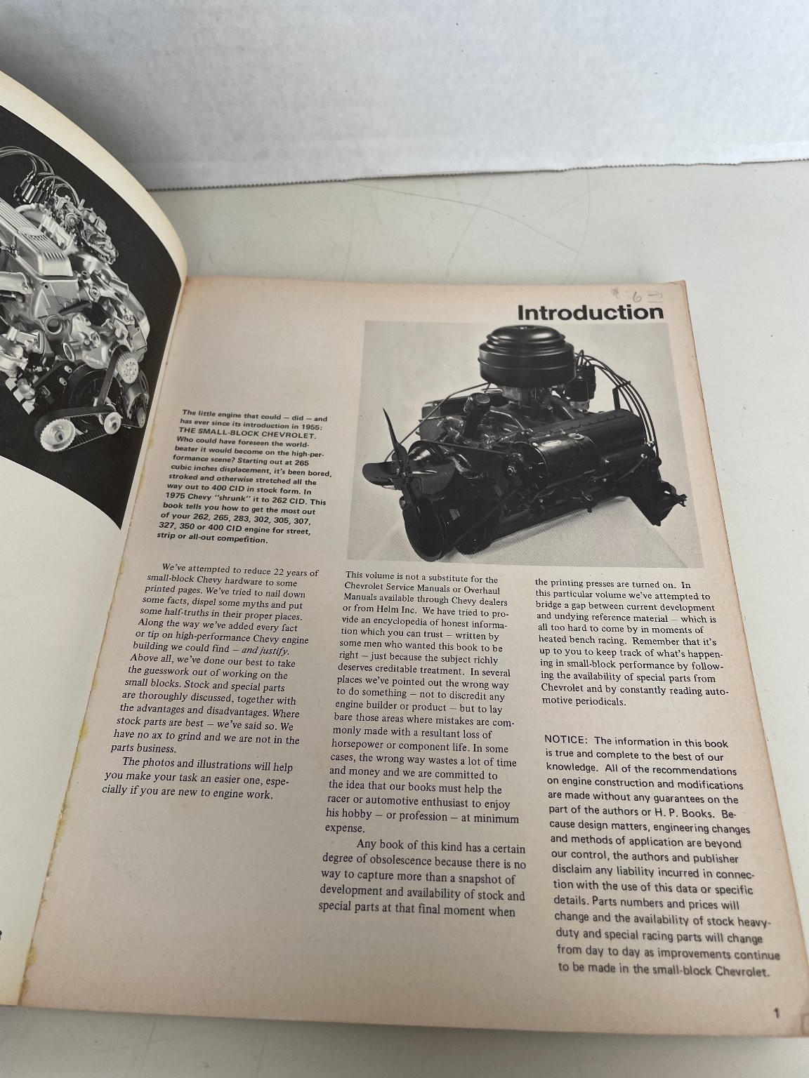 How to Hotrod Small-block Chevys Bill Fisher 1976 Automotive Performance H. P