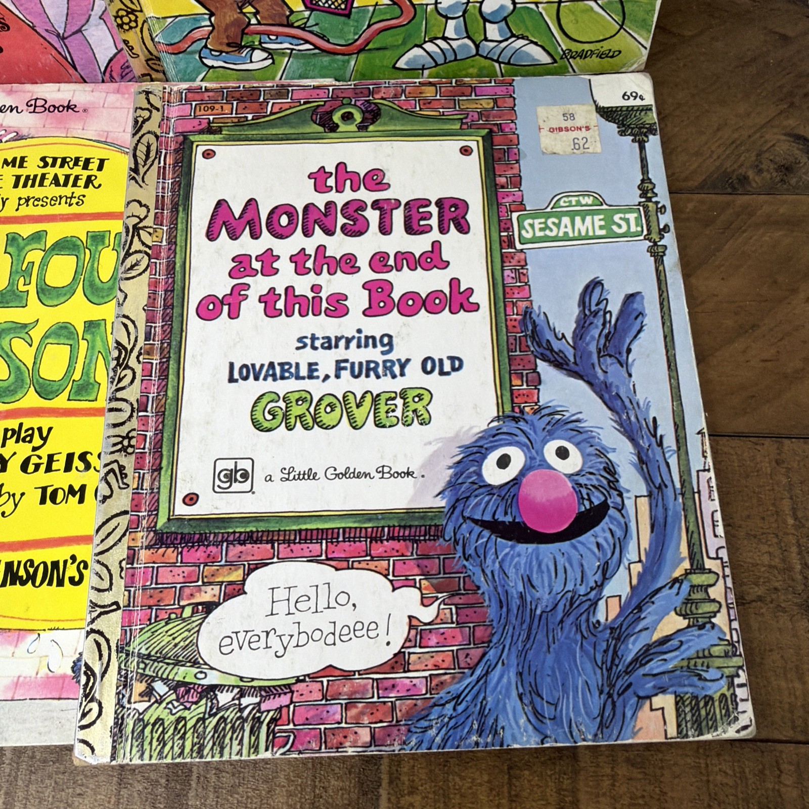 Sesame Street A Little Golden Book Vintage Children’s Books 1970-80s