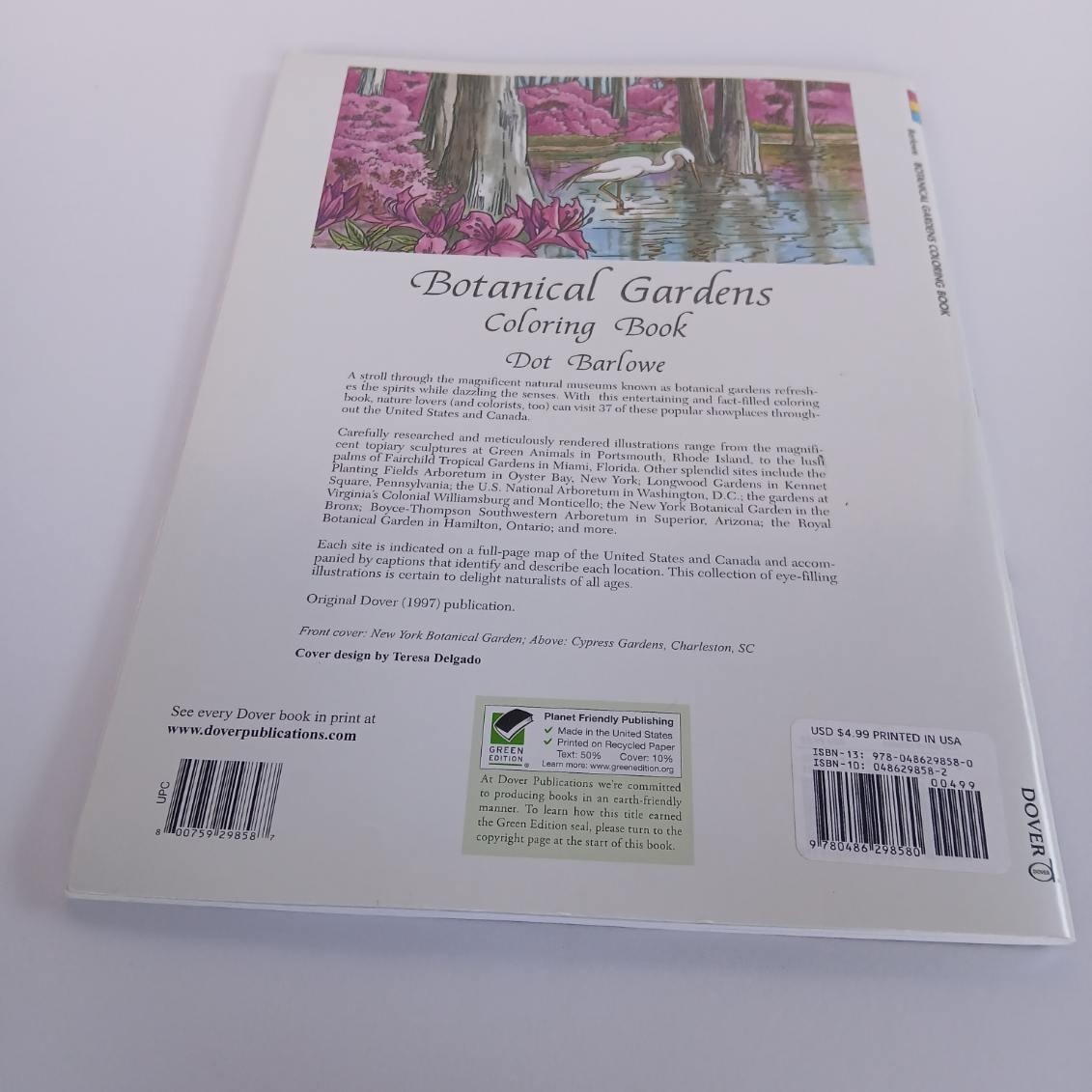 Dover Adult Coloring Books Lot Of 5 Nature Gardens Birds Flowers & WW1 Uniforms