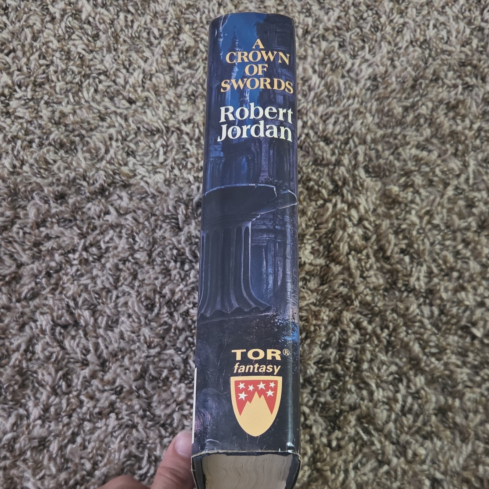 Robert Jordan A Crown of Swords Wheel of Time First Printing Hardcover