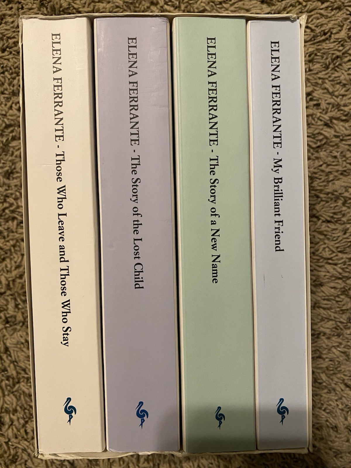 The Neapolitan Quartet by Elena Ferrante 4 Books Collection – Fiction -Paperback