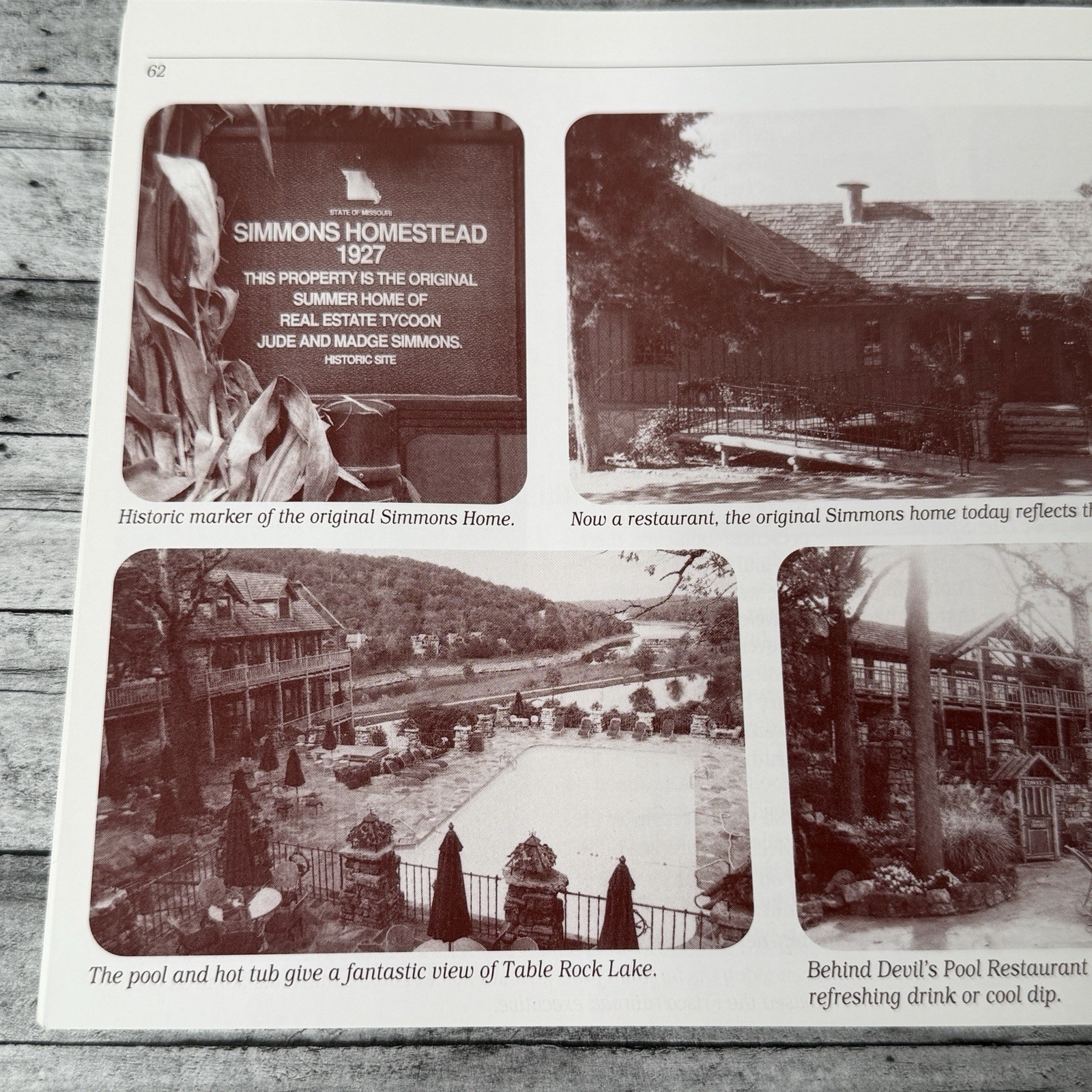Devil’s Pool A History of Big Cedar Lodge Ozarks Ridgedale Missouri 1995