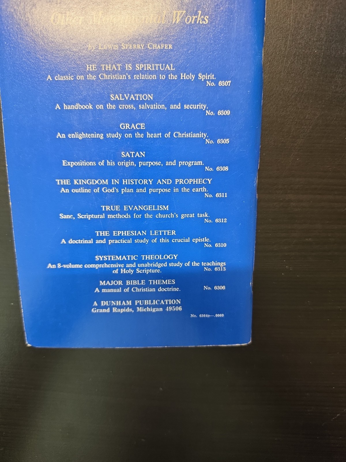 Rightly Dividing The Word Of Truth Dr. C. I. Scofield Booklet 64 pages 1972